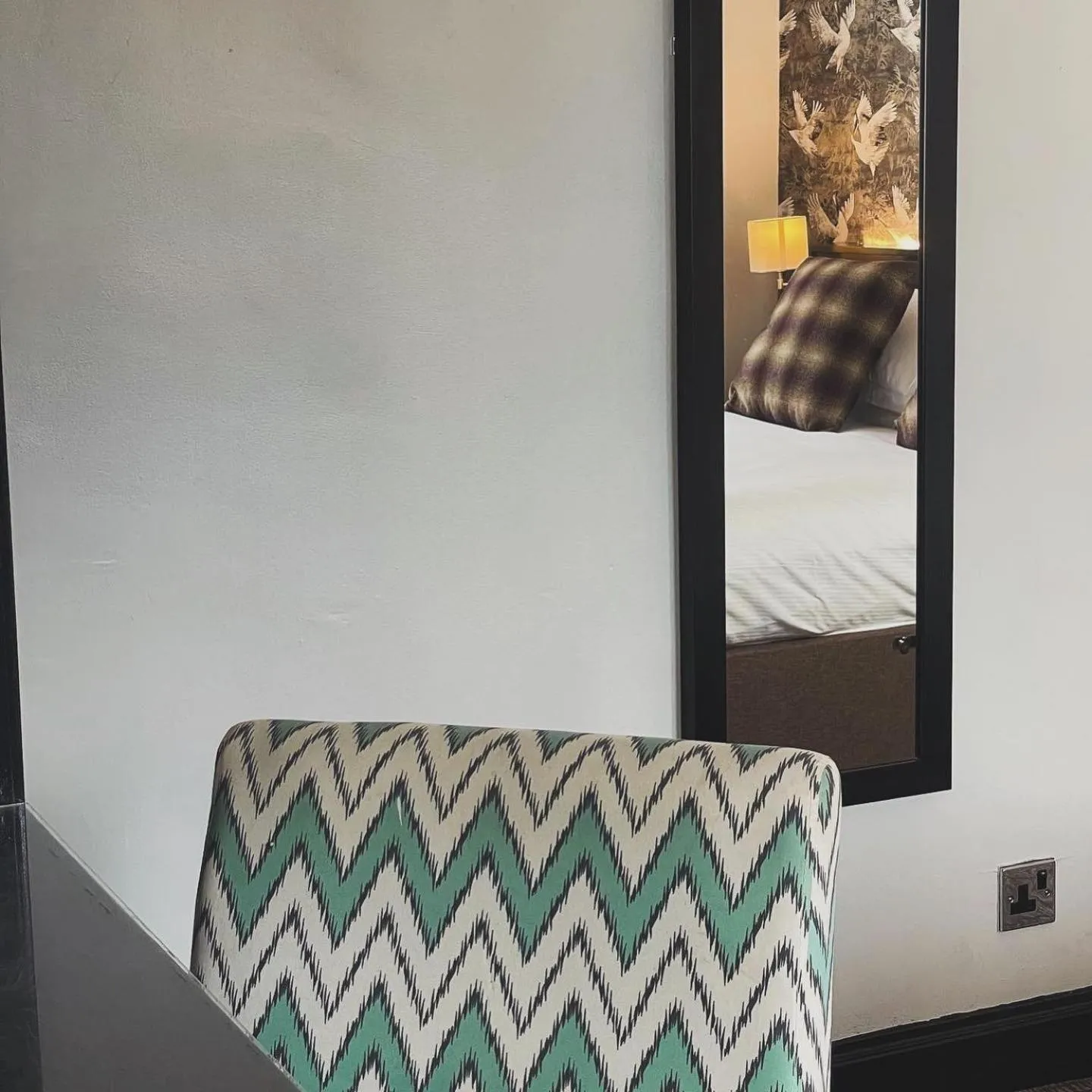 Bed in Kings Arms Hotel