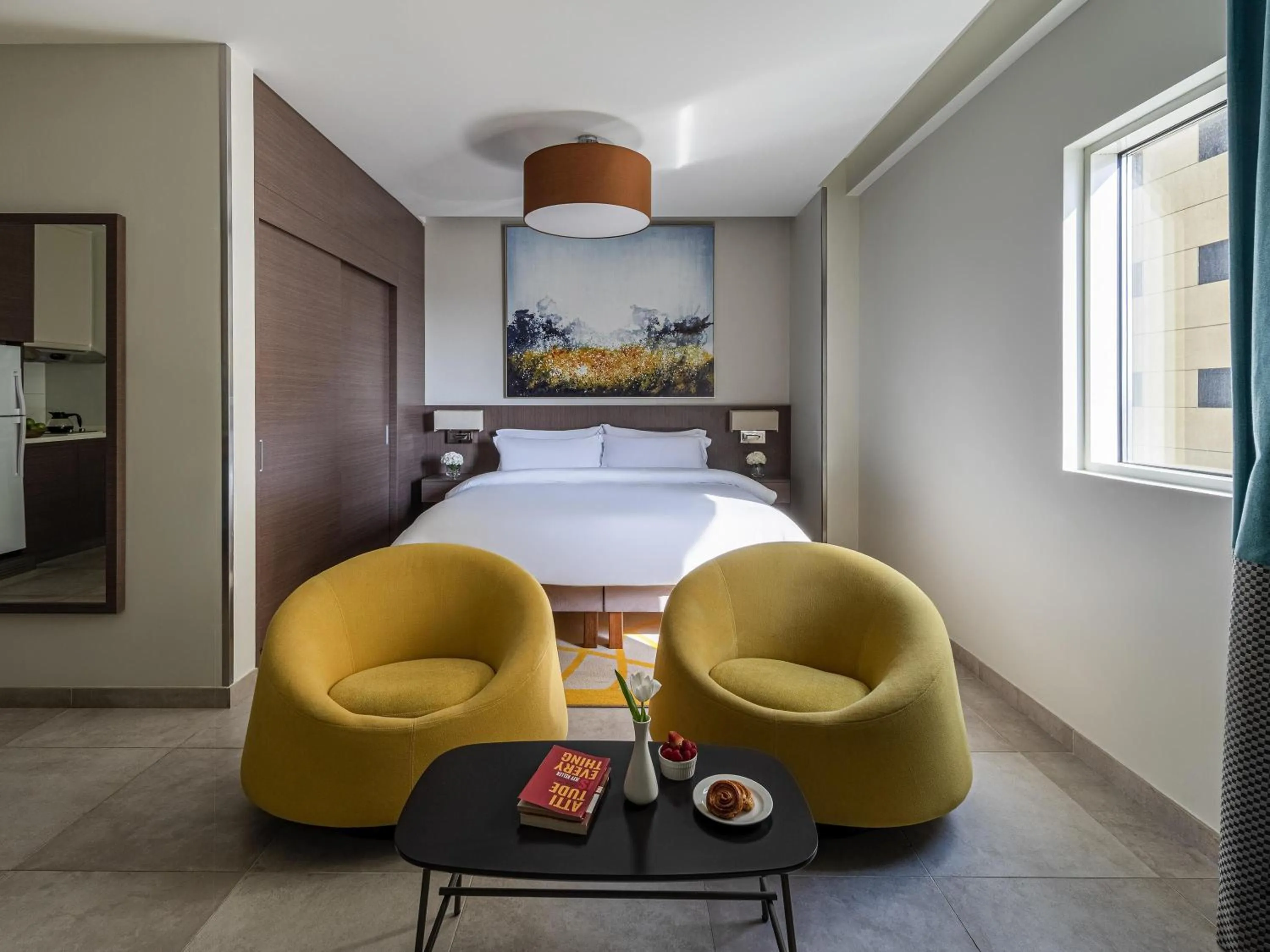 Bedroom, Bed in Adagio Aparthotel Jeddah Malik Road