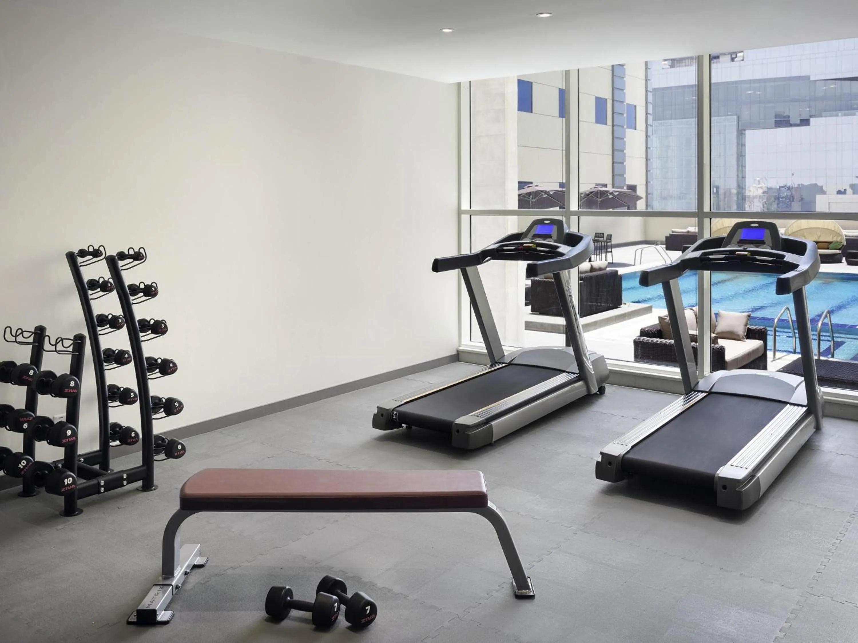 Fitness centre/facilities in Adagio Aparthotel Jeddah Malik Road