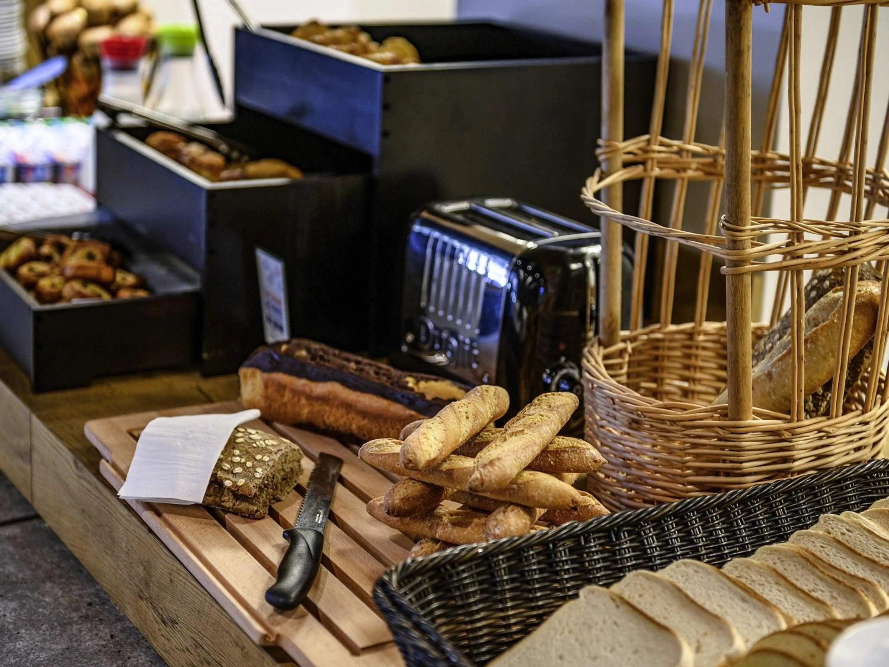 Breakfast in ibis budget Saint-Étienne Centre Gare Châteaucreux
