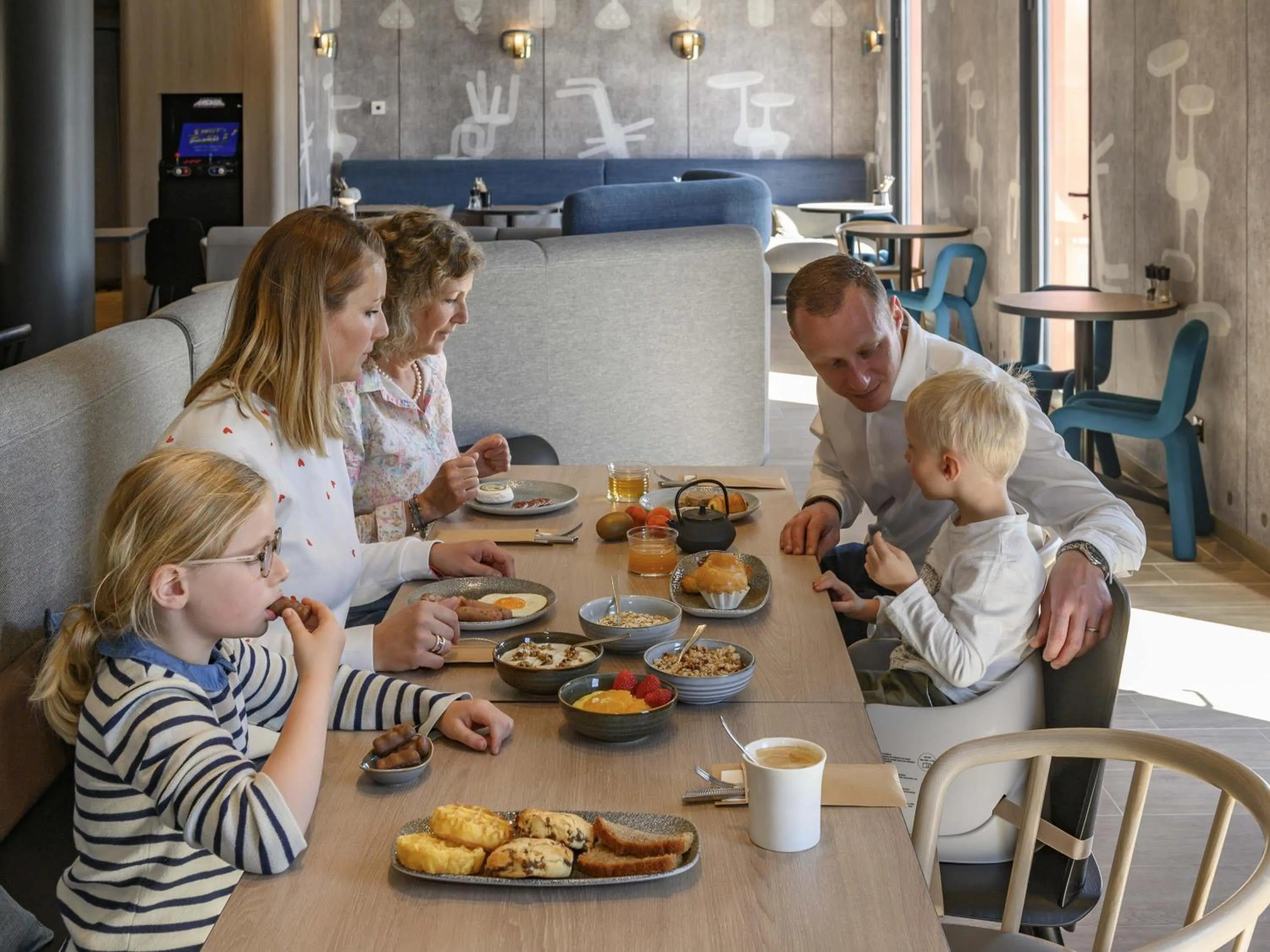 Breakfast in Novotel Saint-Étienne Centre Gare Châteaucreux