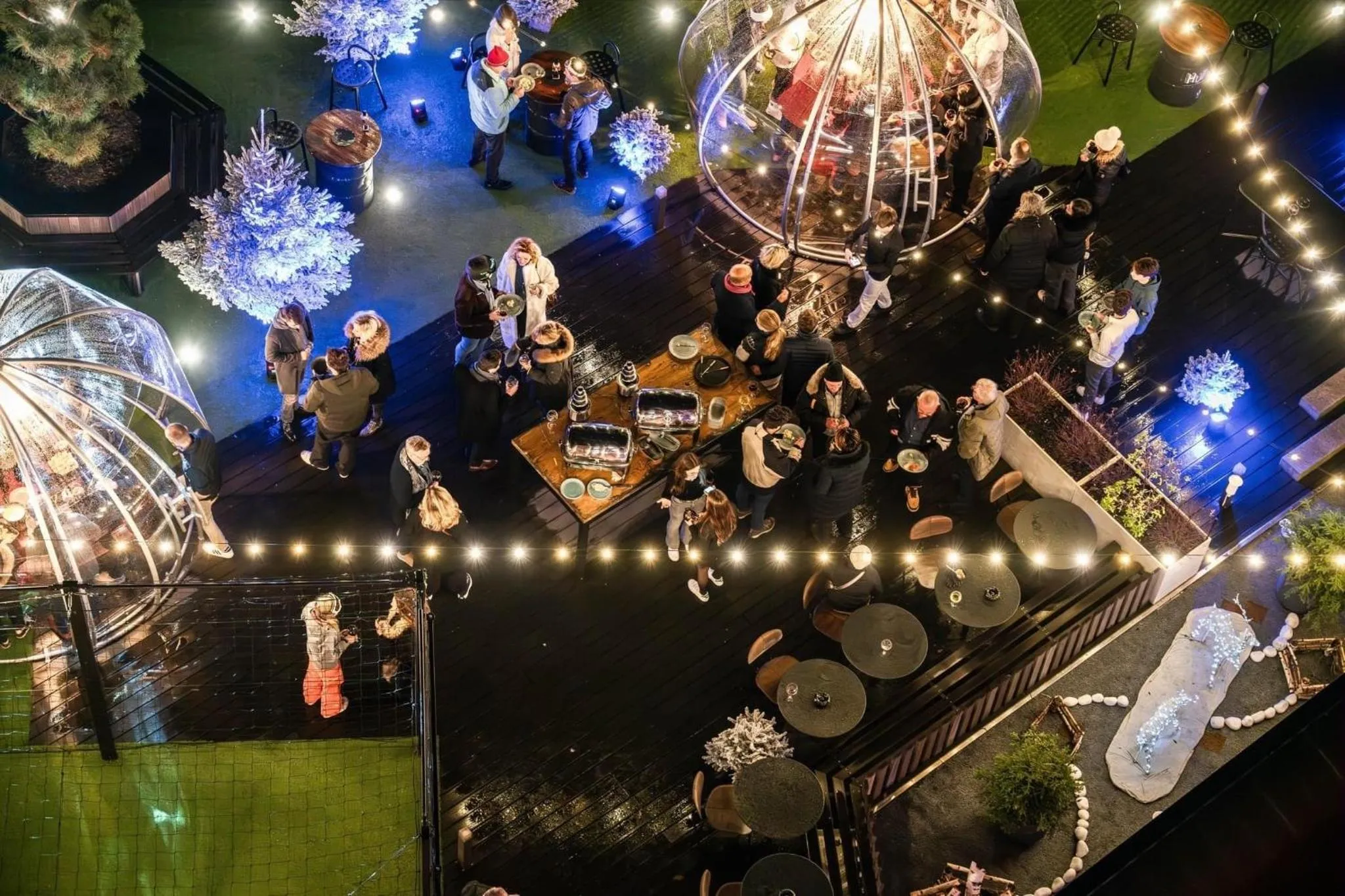 Patio in Novotel Saint-Étienne Centre Gare Châteaucreux