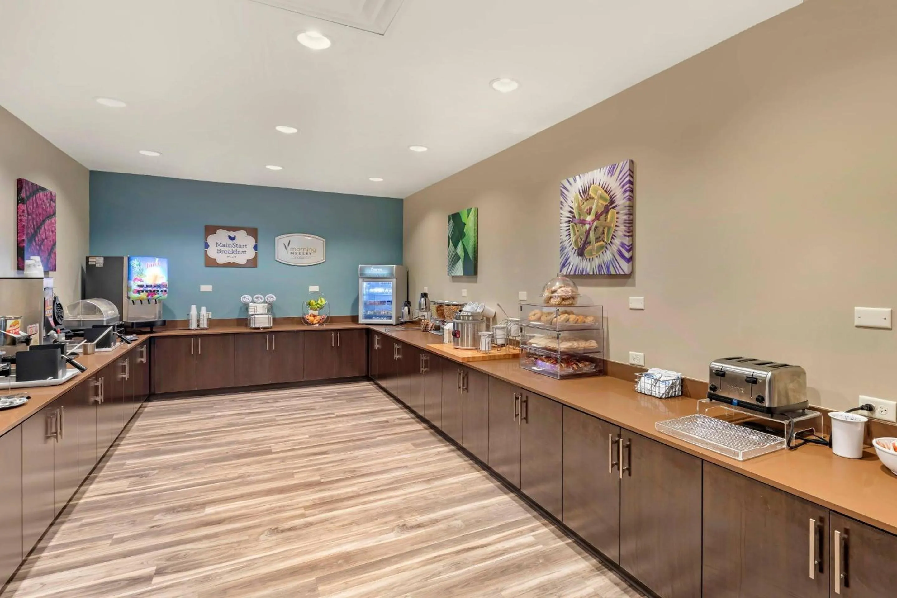 Breakfast in MainStay Suites Lancaster Dallas South