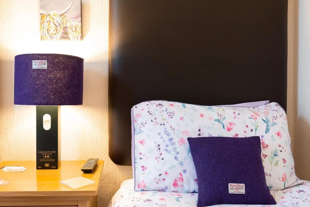 Bed in The Trout Fly Guest House