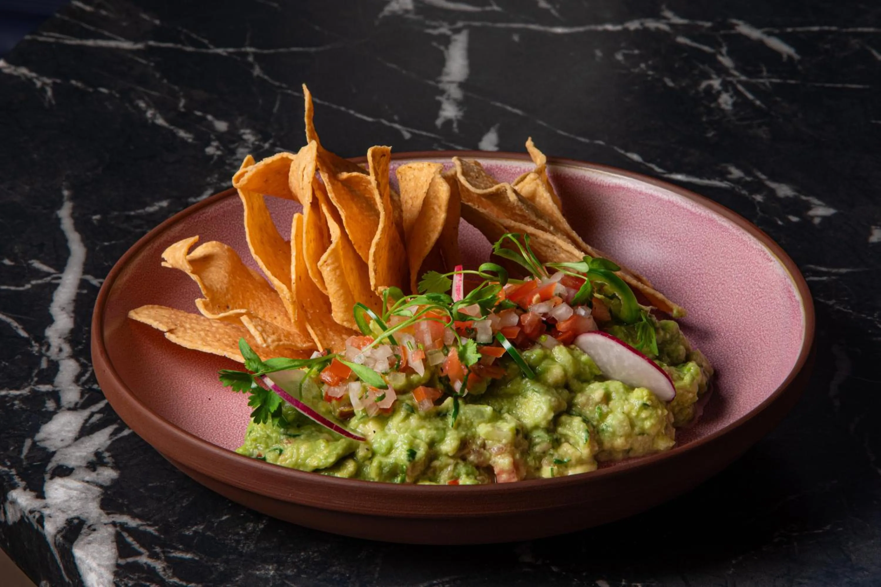 Food close-up in Hotel Dena, Pasadena Los Angeles, a Tribute Portfolio Hotel