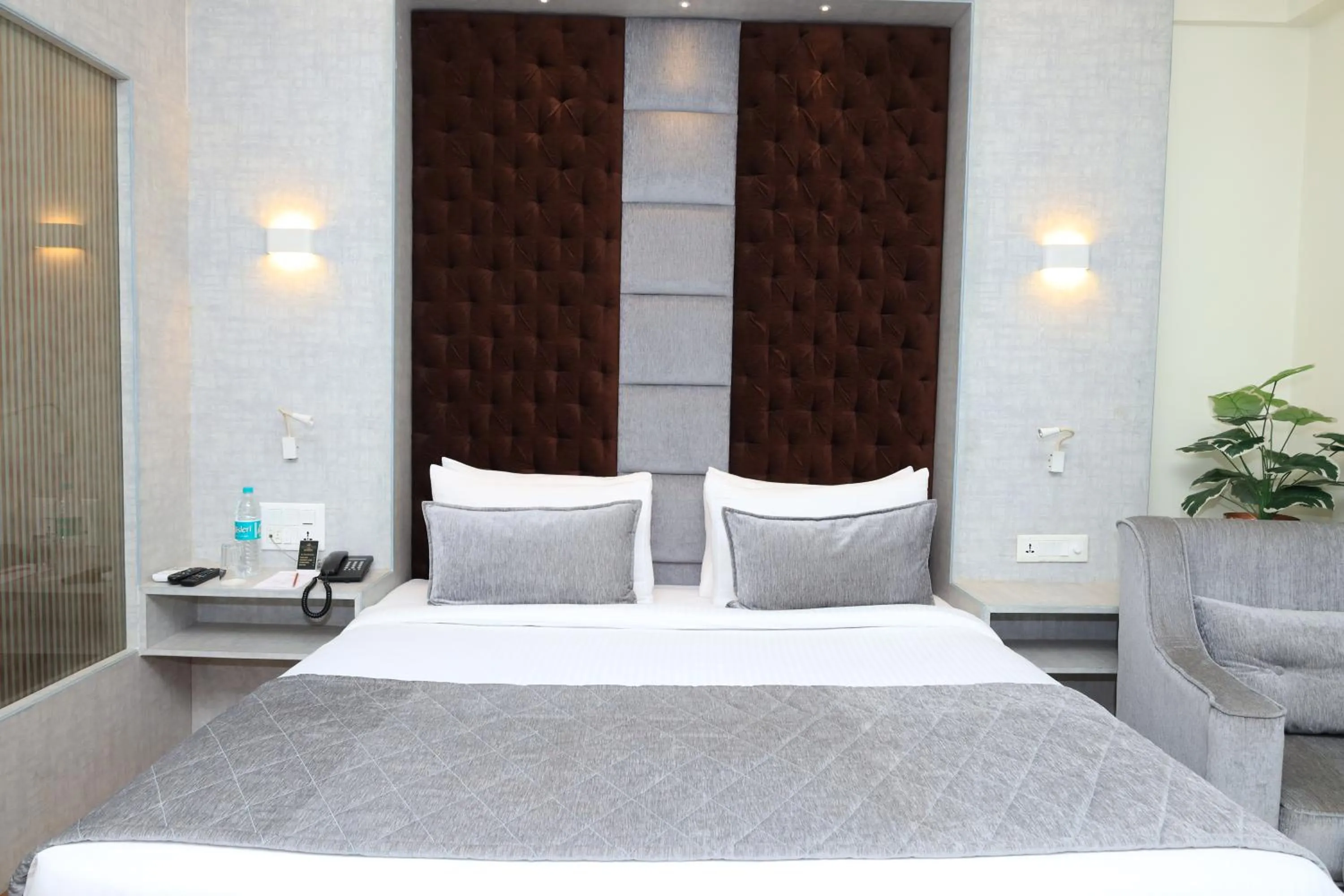 Bed in Aananda Imperial