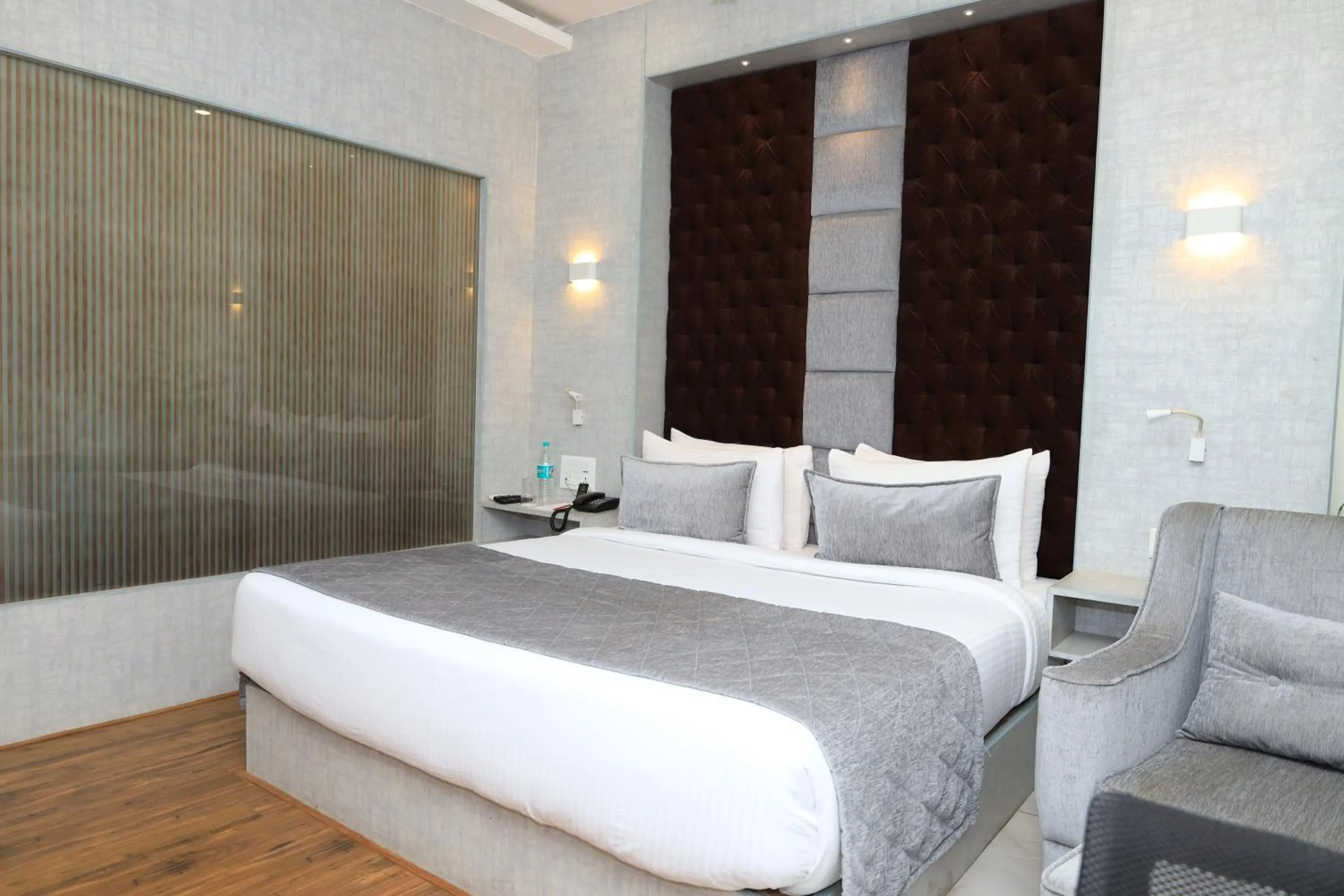 Bed in Aananda Imperial