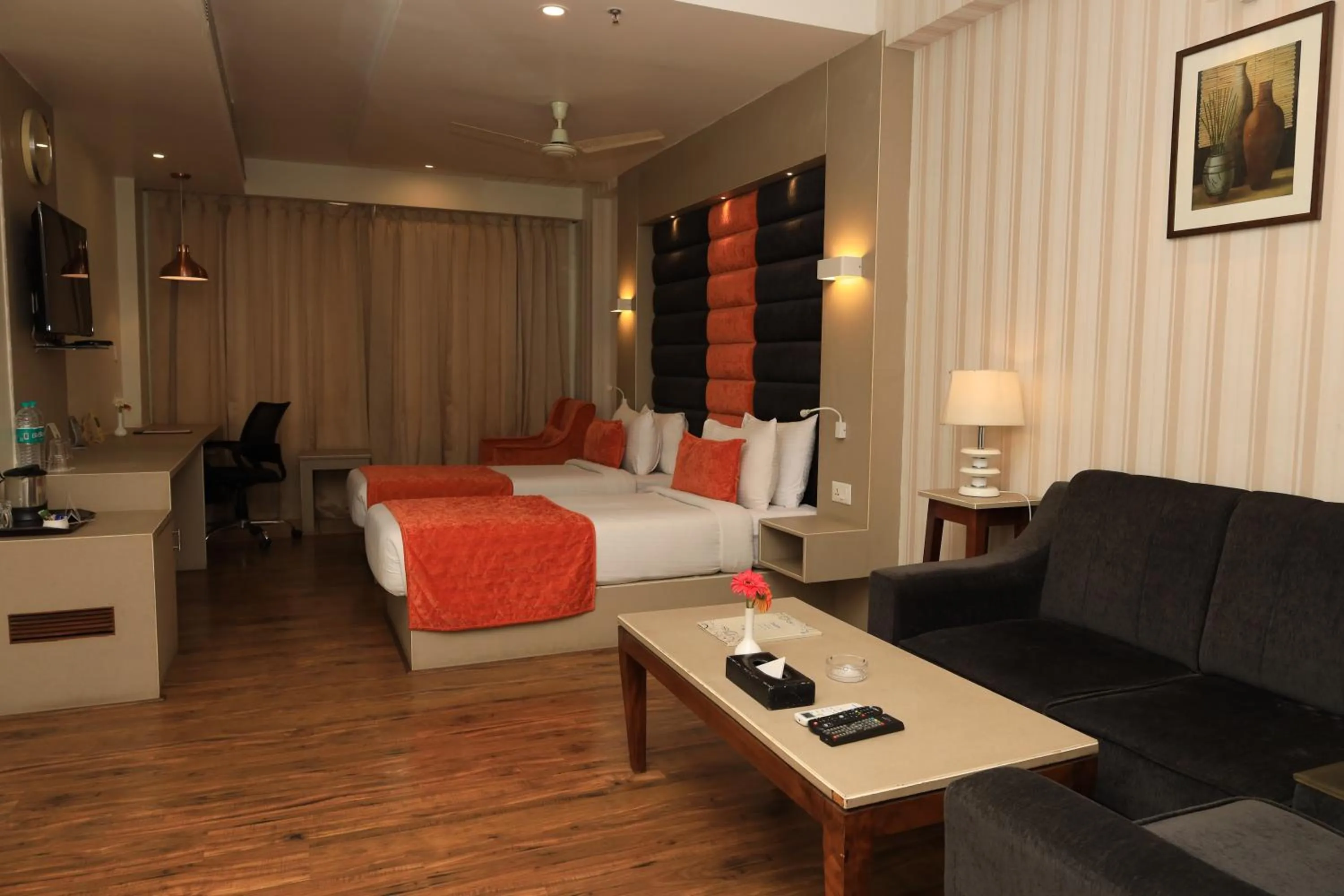 Bed in Aananda Imperial