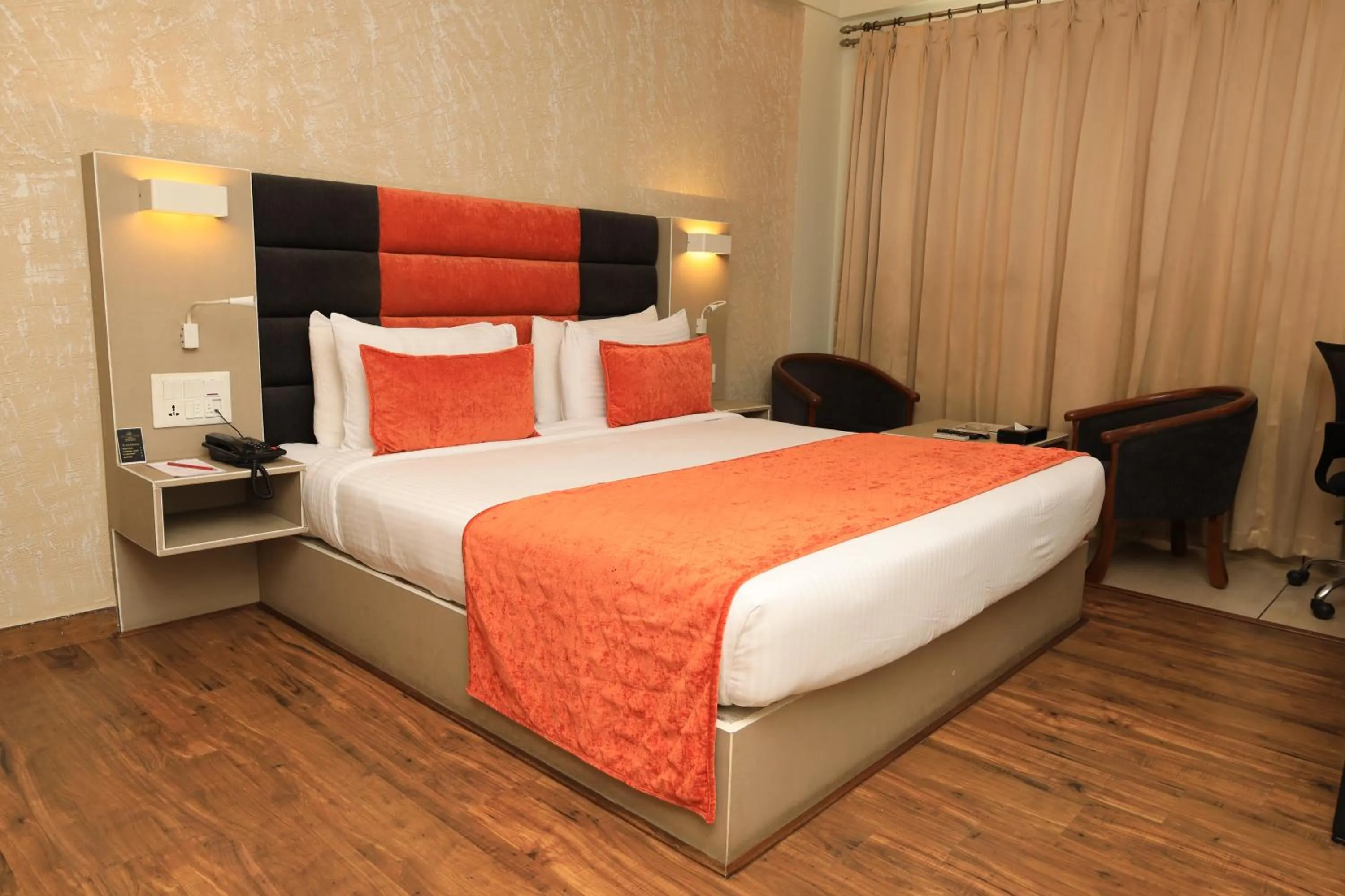 Bed in Aananda Imperial