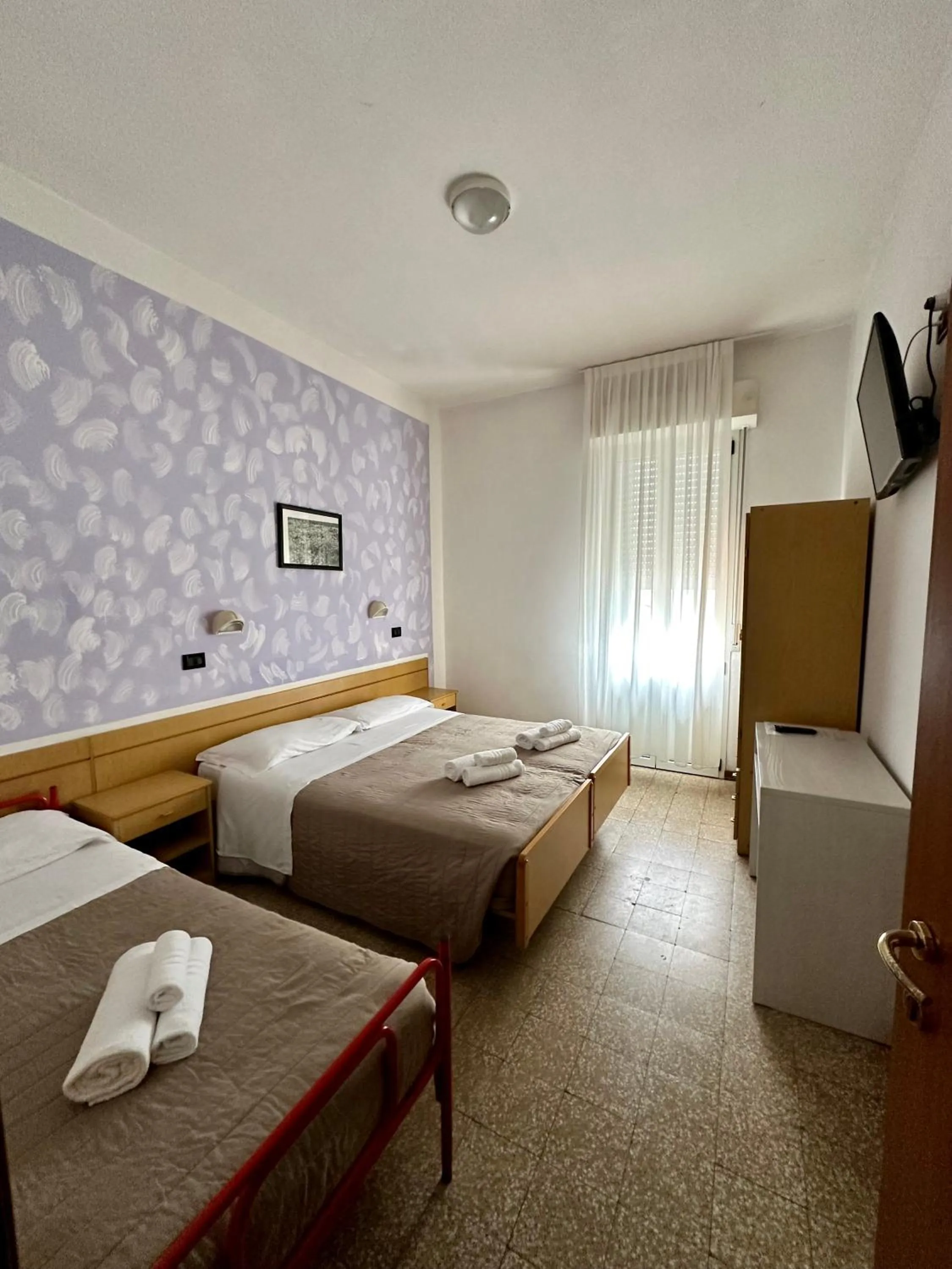 TV and multimedia, Bed in Hotel Enna Rimini