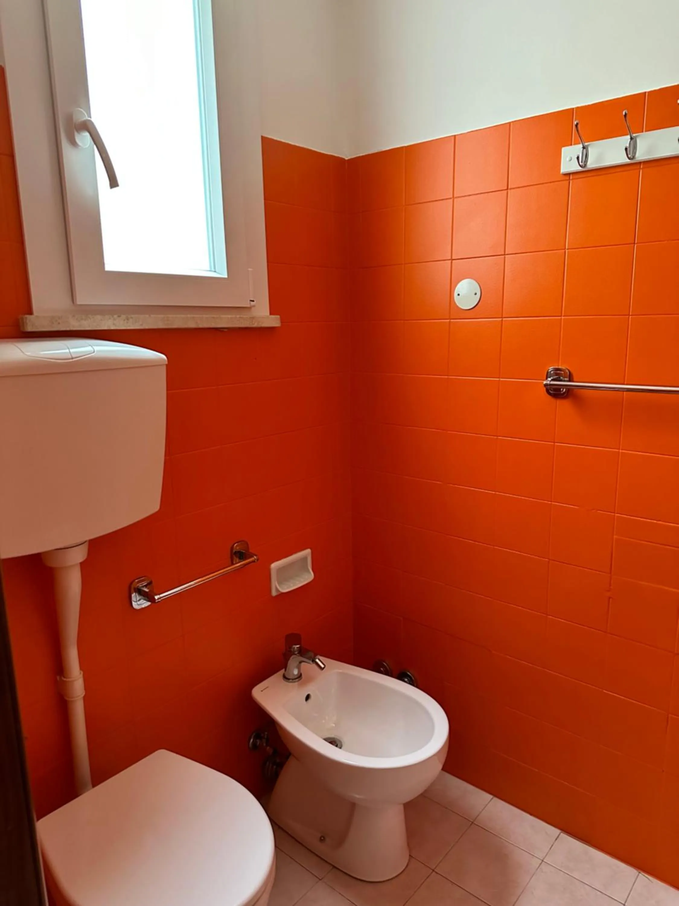 Toilet in Hotel Enna Rimini