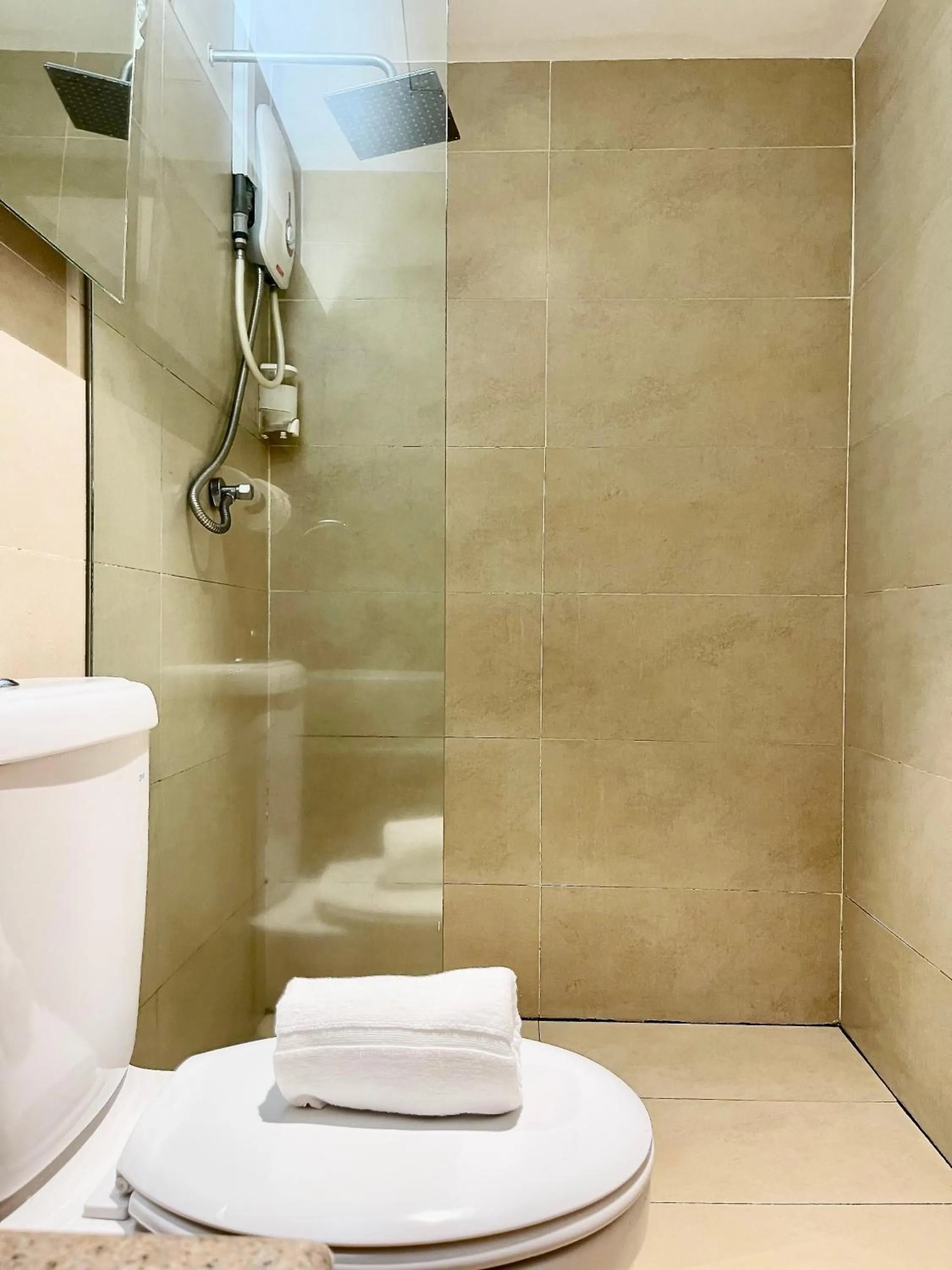 Shower in Hotel Villa