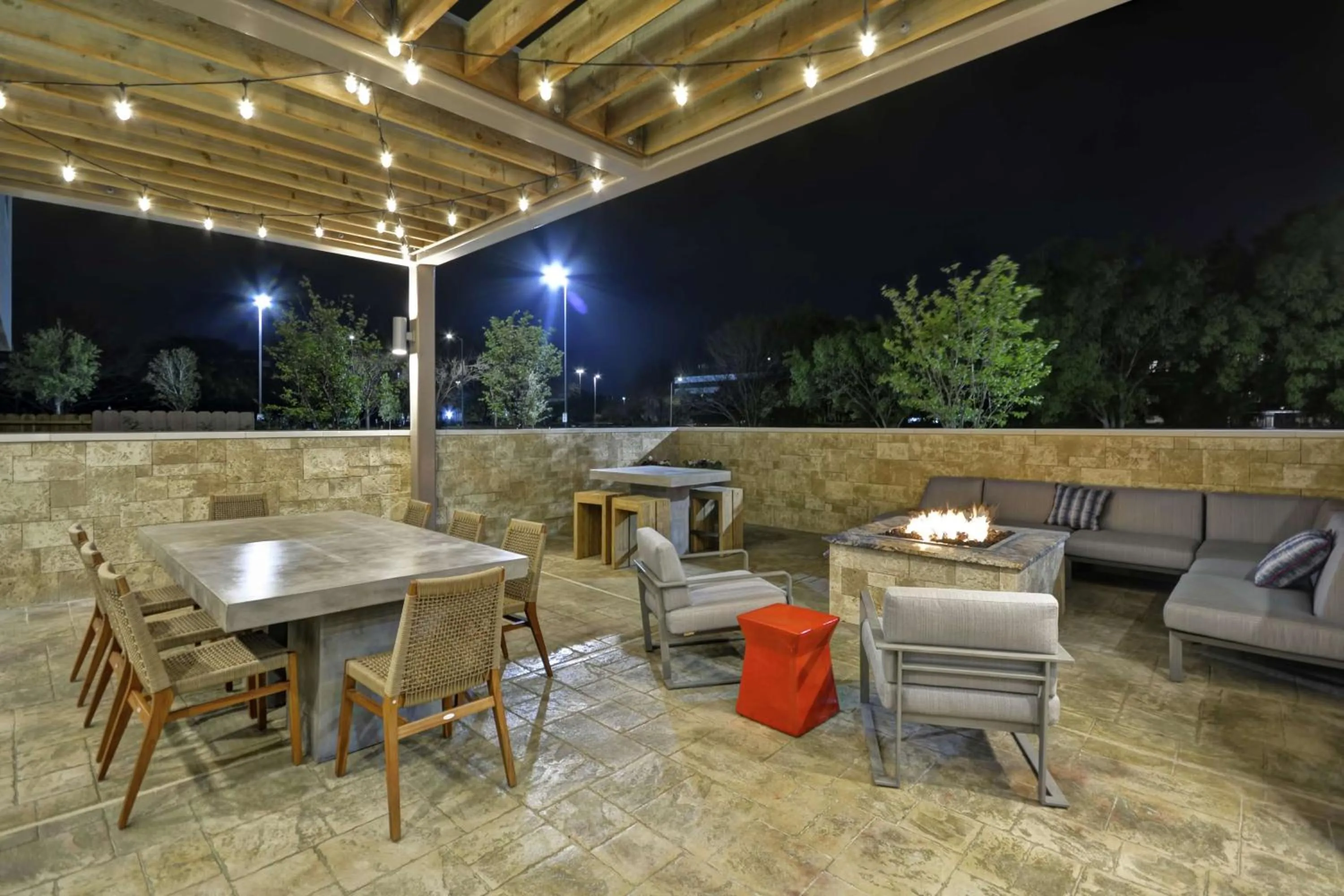 Patio in Home2 Suites Houston Westchase