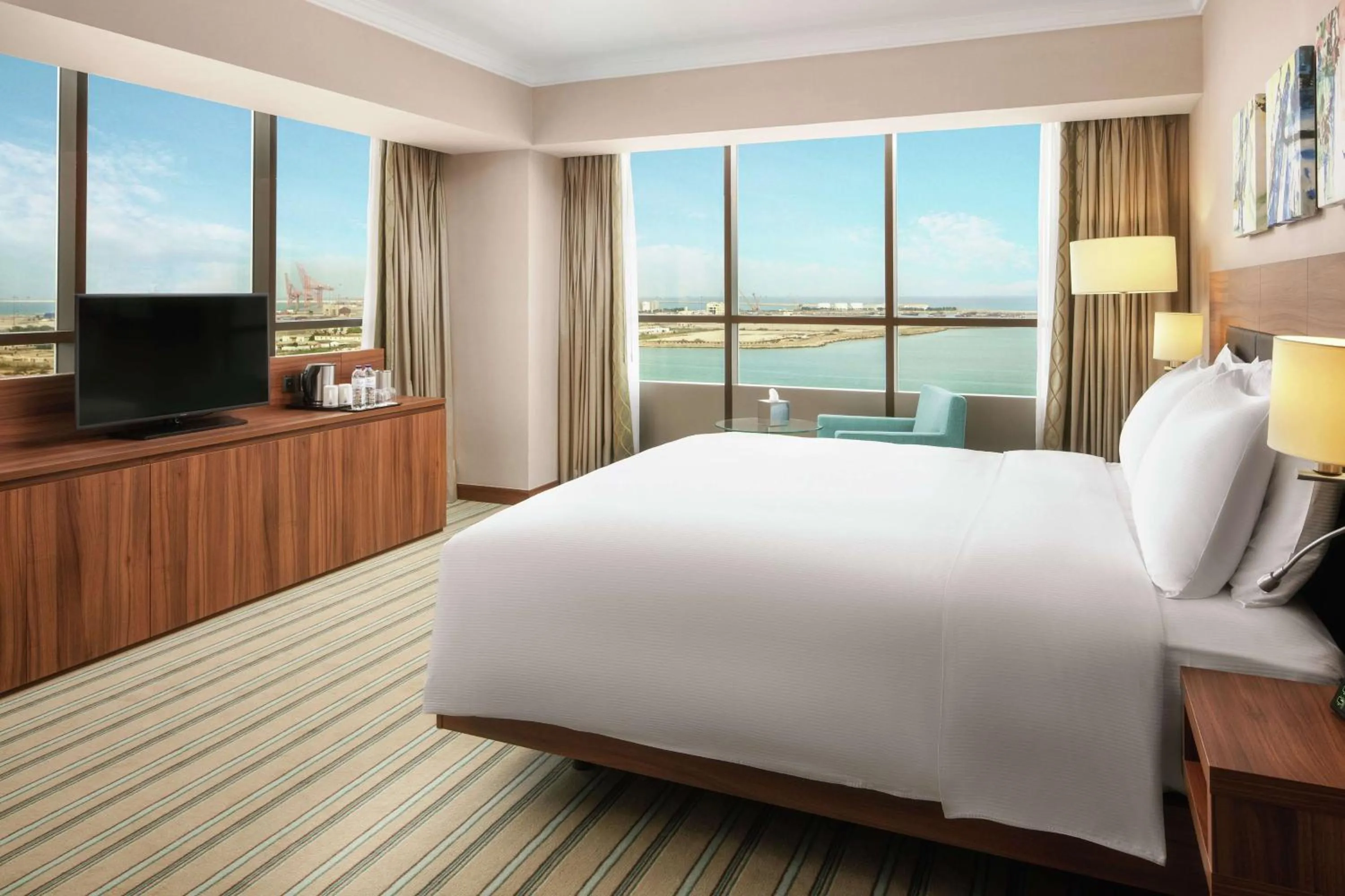 Bed in Hilton Garden Inn Al Jubail