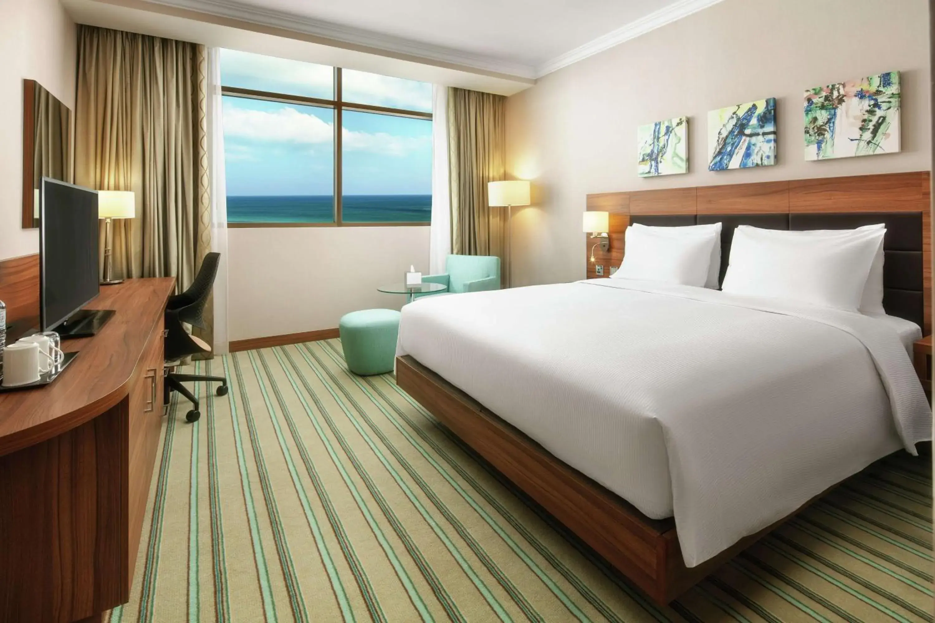 King Room - Mobility Accessible in Hilton Garden Inn Al Jubail King Room - Mobility Accessible in Hilton Garden Inn Al Jubail