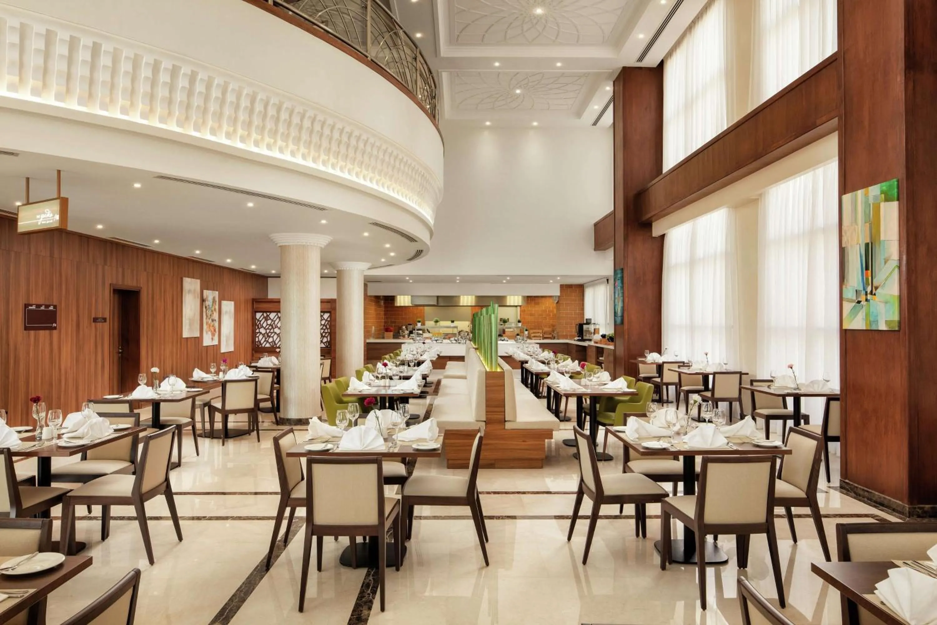 Restaurant/places to eat in Hilton Garden Inn Al Jubail