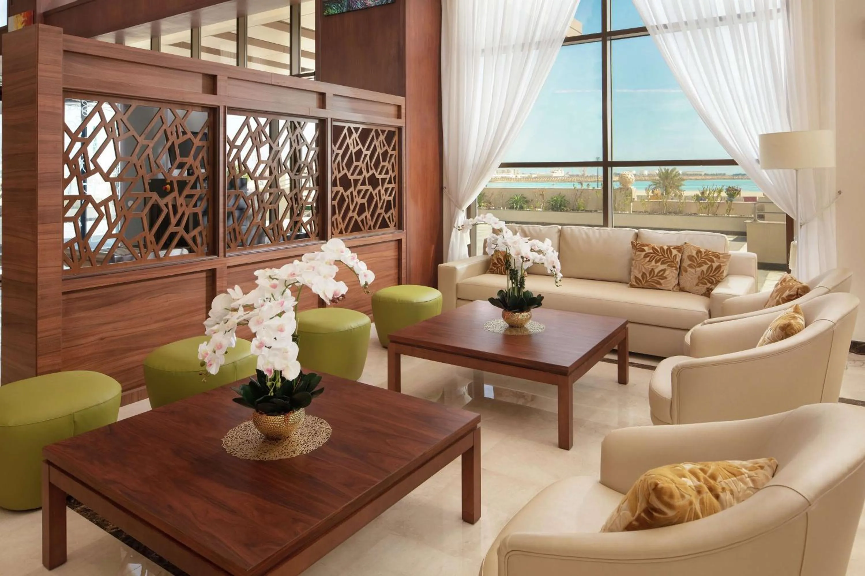 Lobby or reception in Hilton Garden Inn Al Jubail