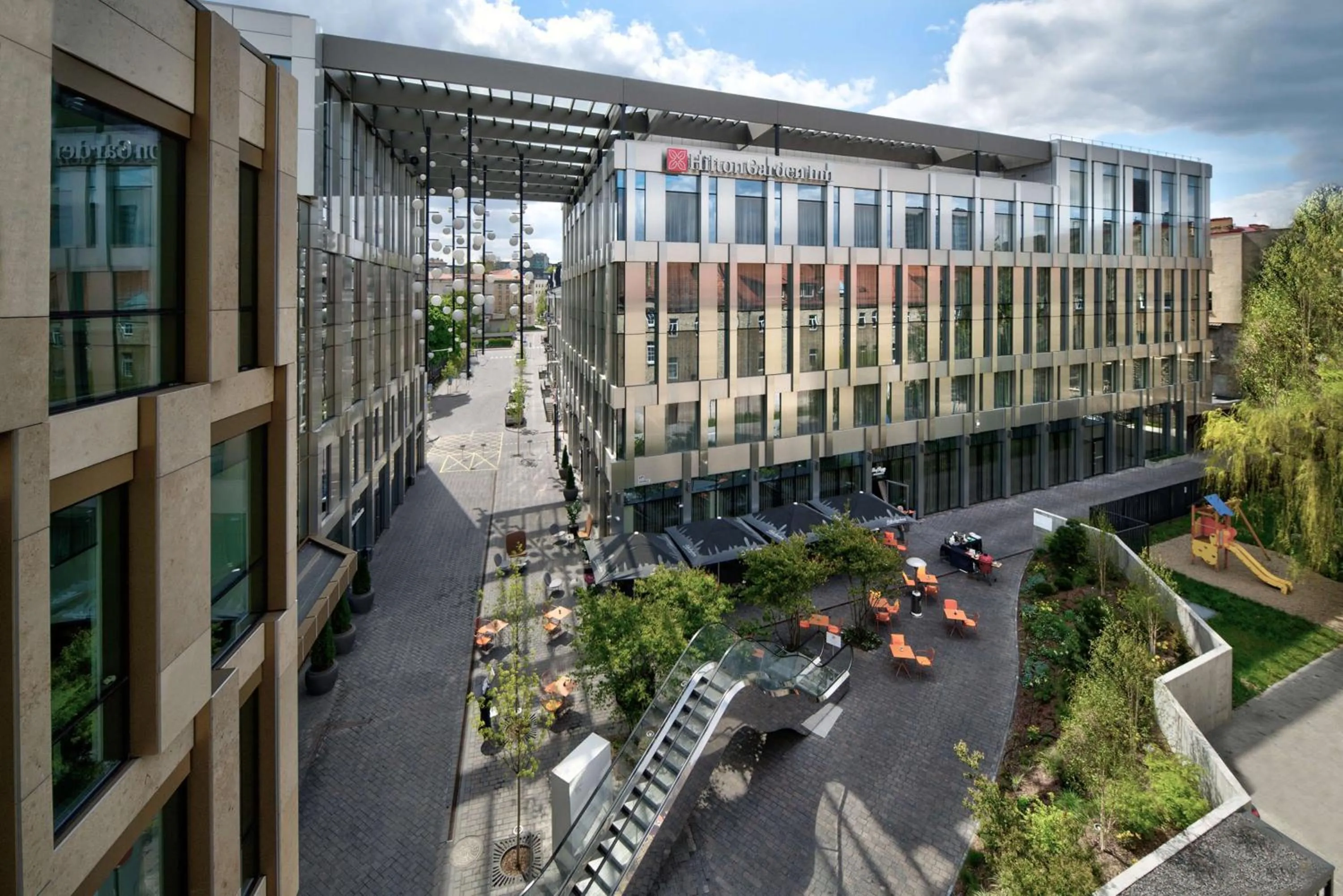 Property building in Hilton Garden Inn Vilnius City Centre