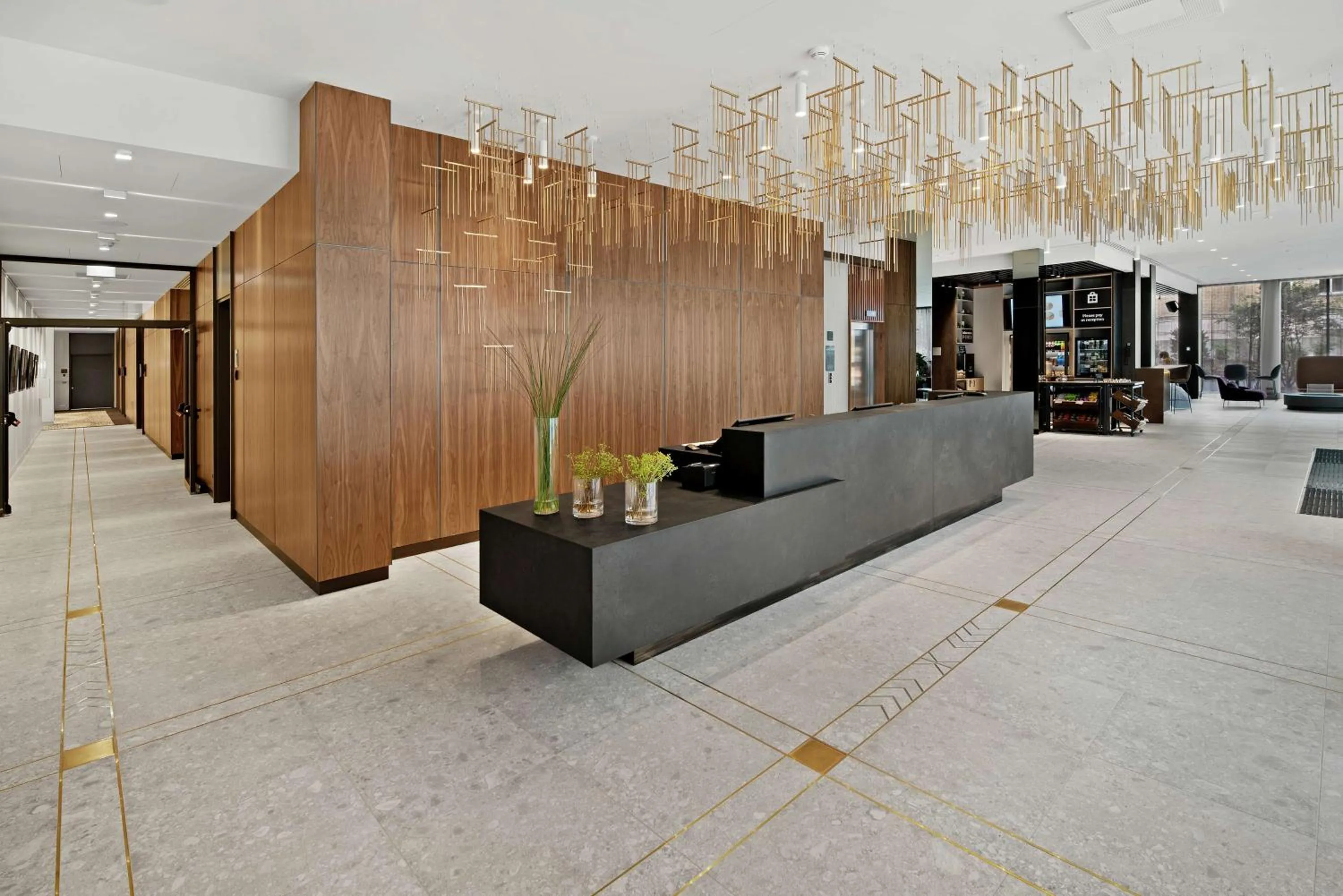 Lobby or reception in Hilton Garden Inn Vilnius City Centre