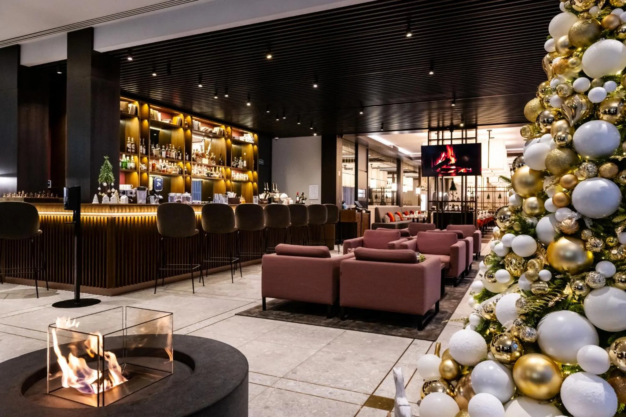 Lobby or reception in Hilton Garden Inn Vilnius City Centre