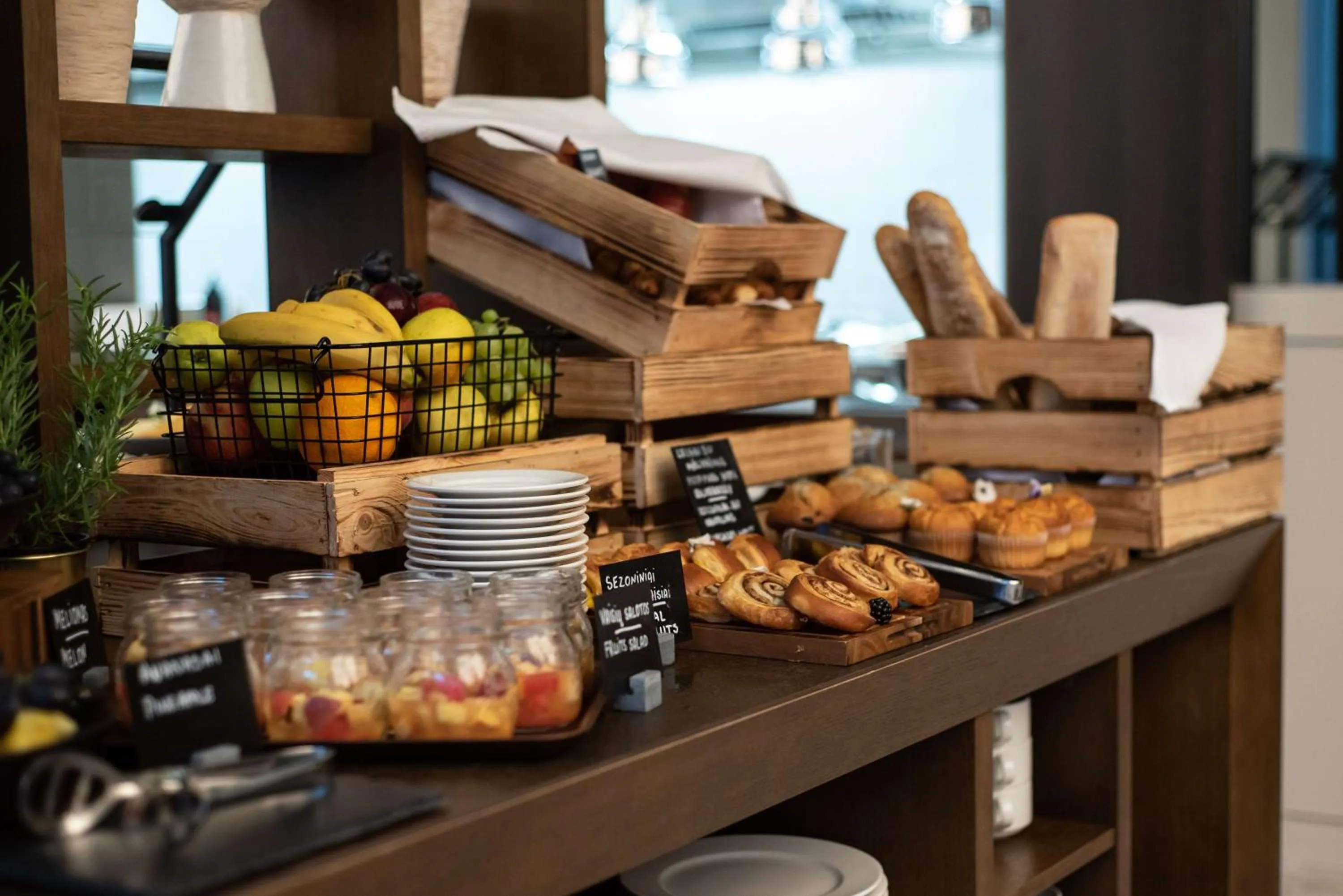 Restaurant/places to eat in Hilton Garden Inn Vilnius City Centre