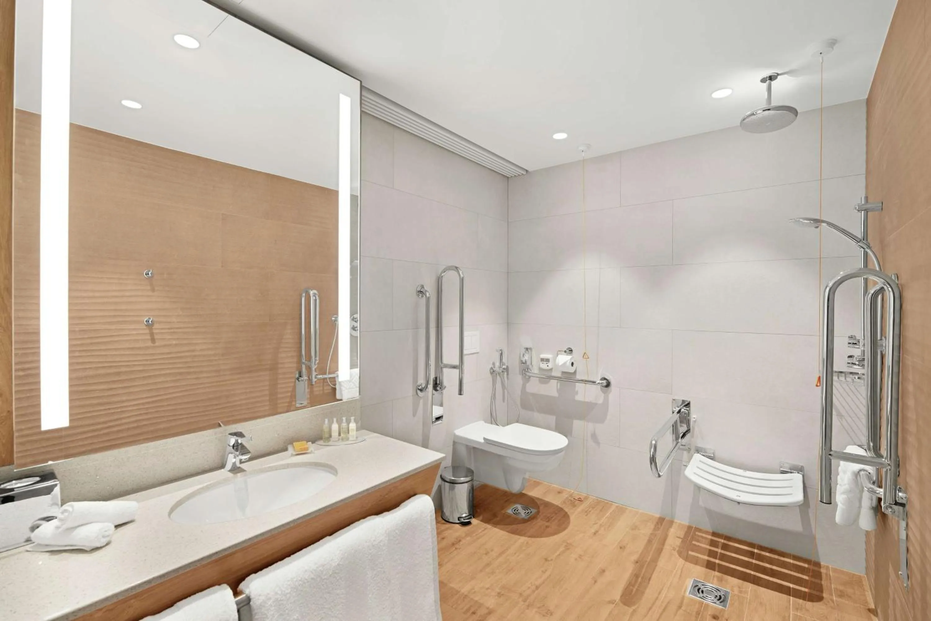 Bathroom in Hilton Garden Inn Vilnius City Centre