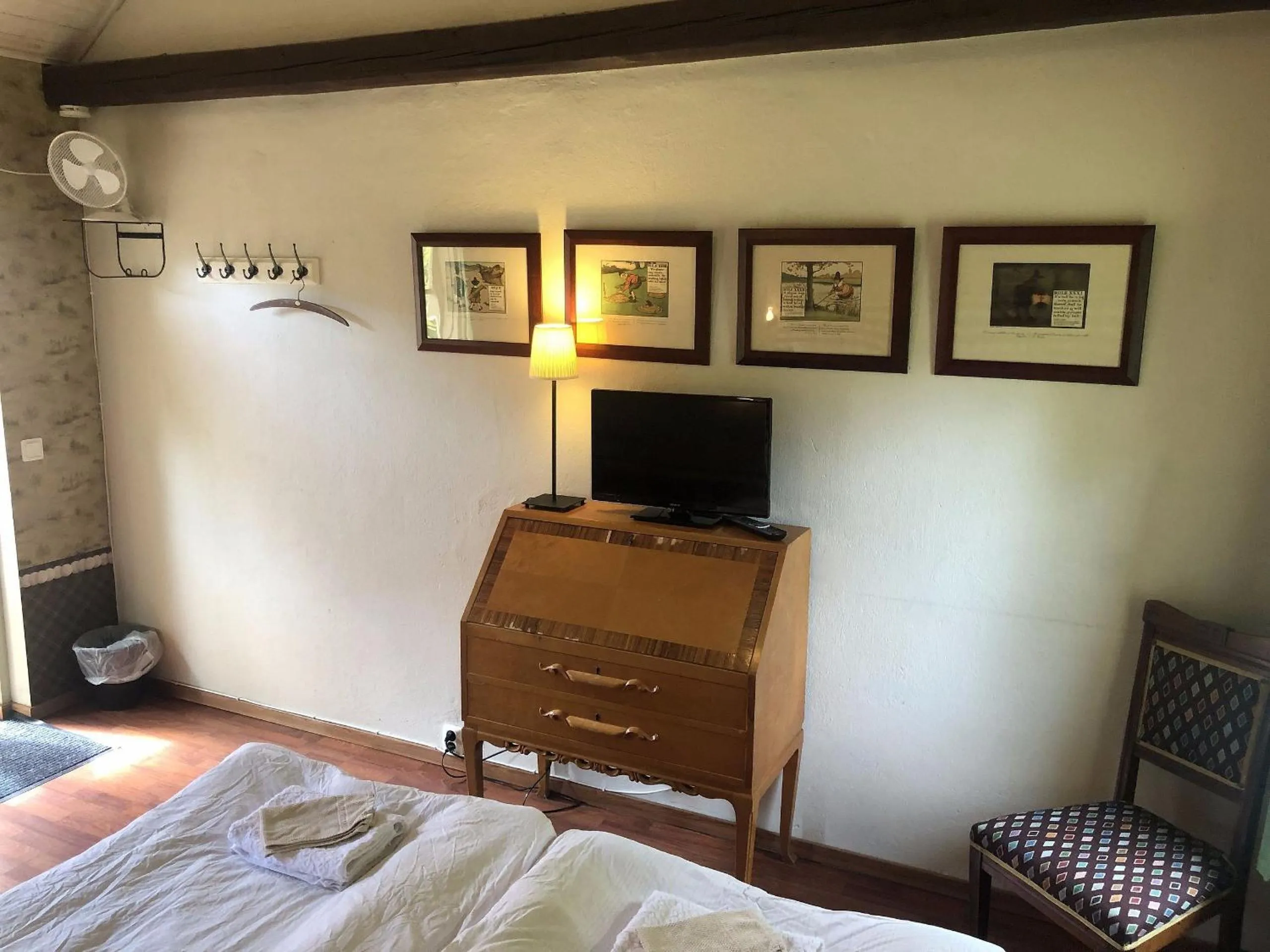 Bed in Vingårdens Bed & Breakfast