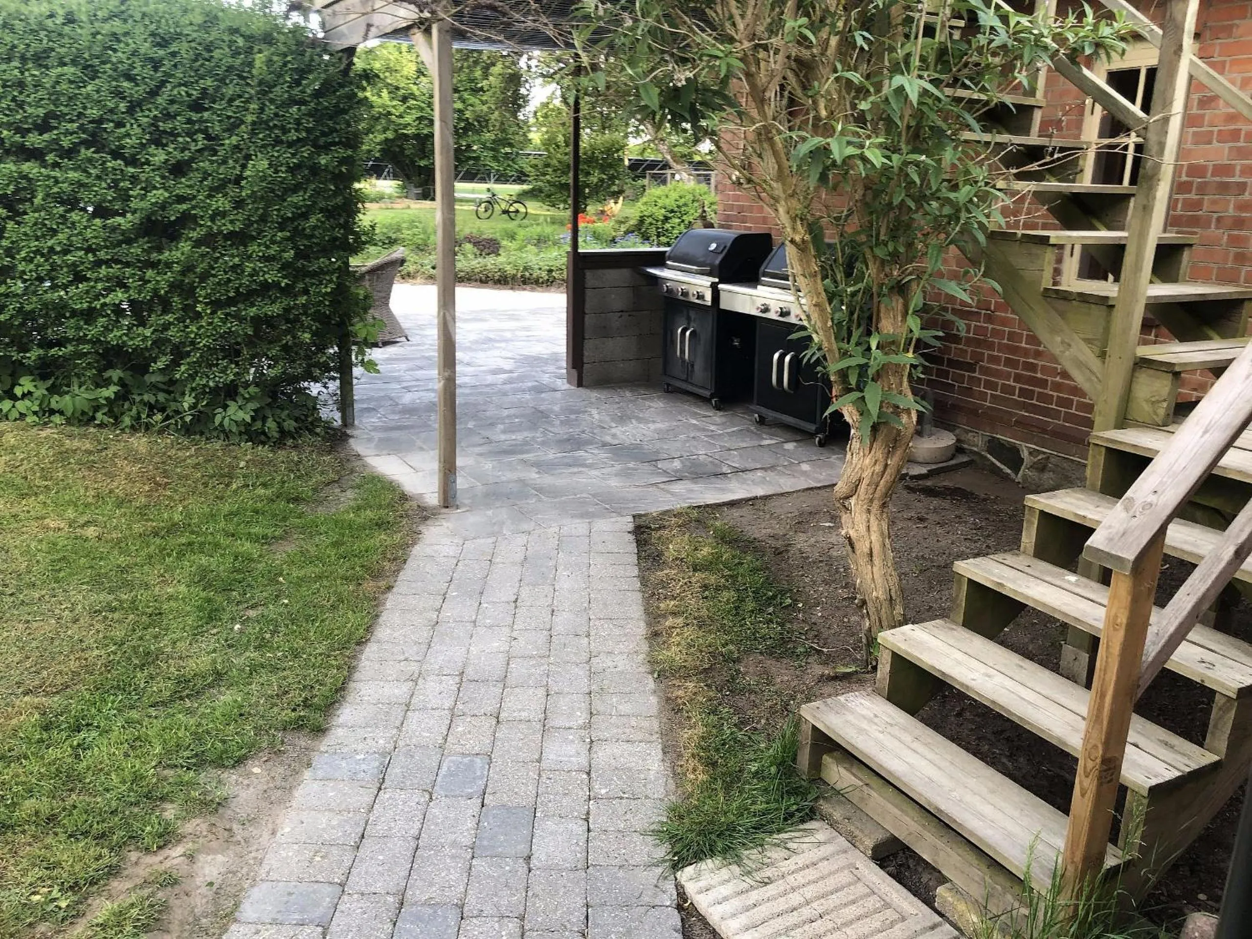 BBQ facilities in Vingårdens Bed & Breakfast