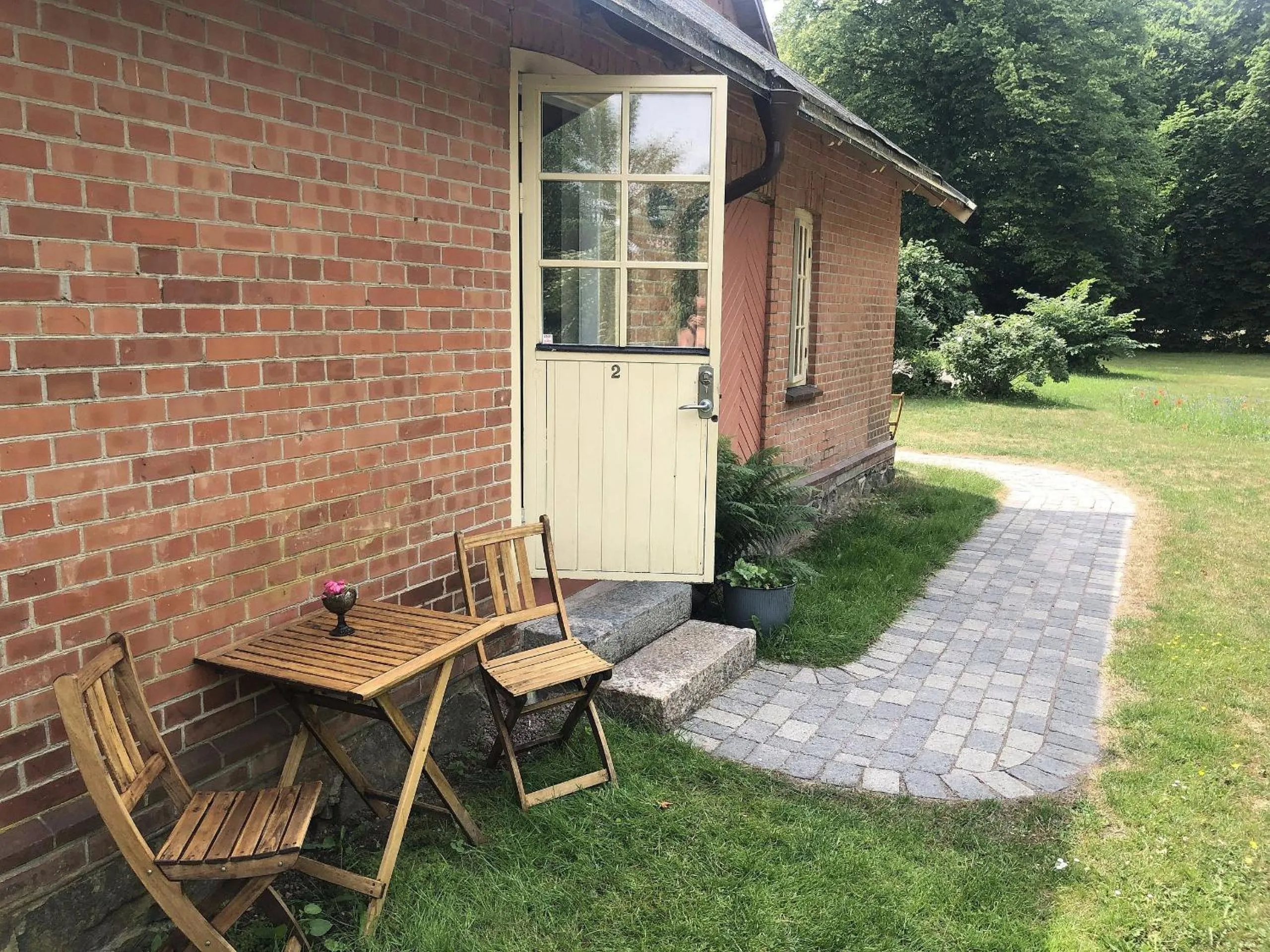 Patio in Vingårdens Bed & Breakfast