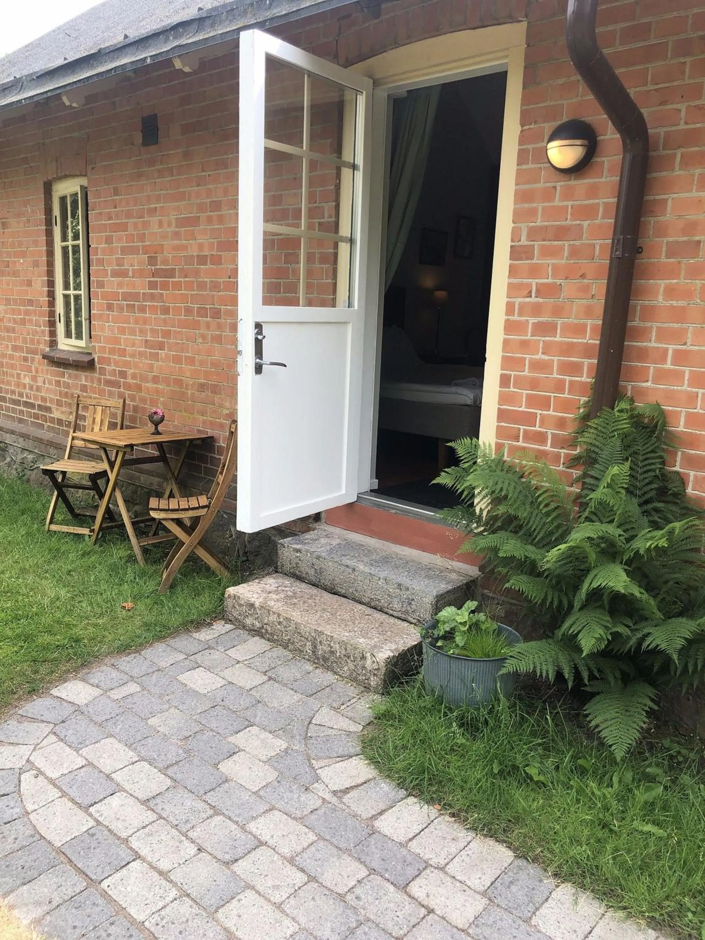 Patio in Vingårdens Bed & Breakfast