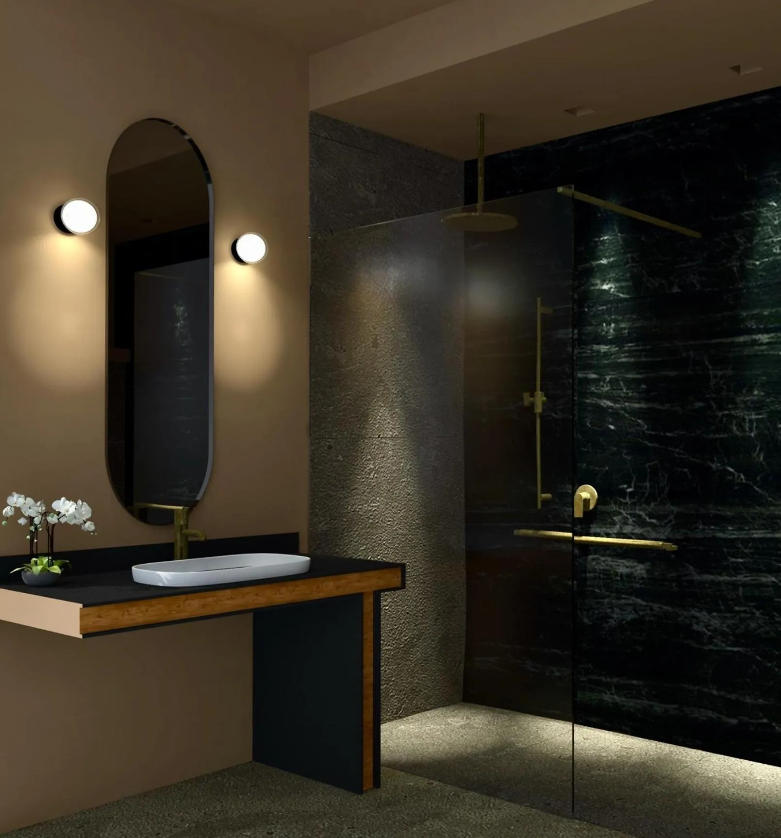 Bathroom in Hotel Falco D'Oro by Falco D'Oro Hotels