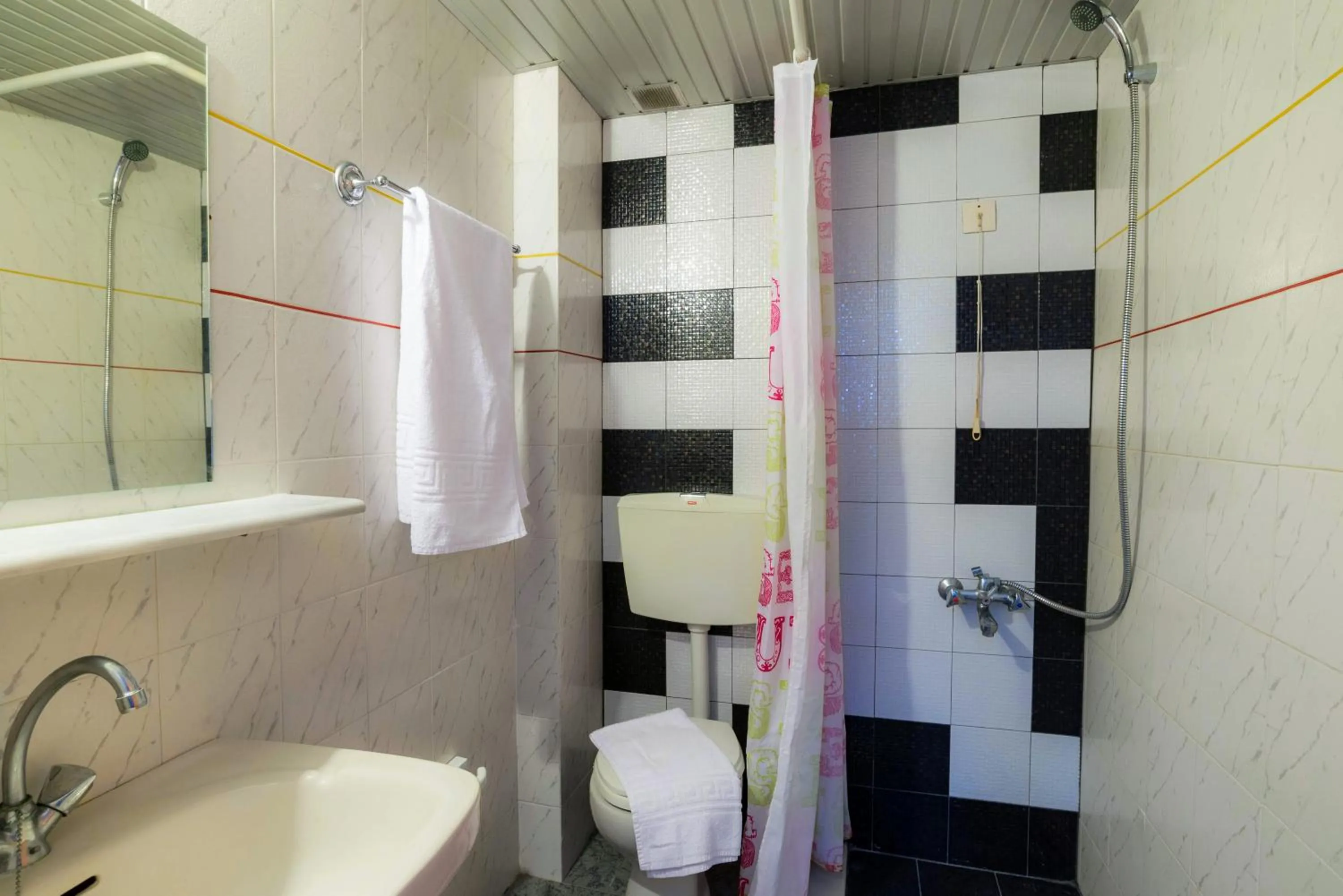 Bathroom in Eltina Apartments