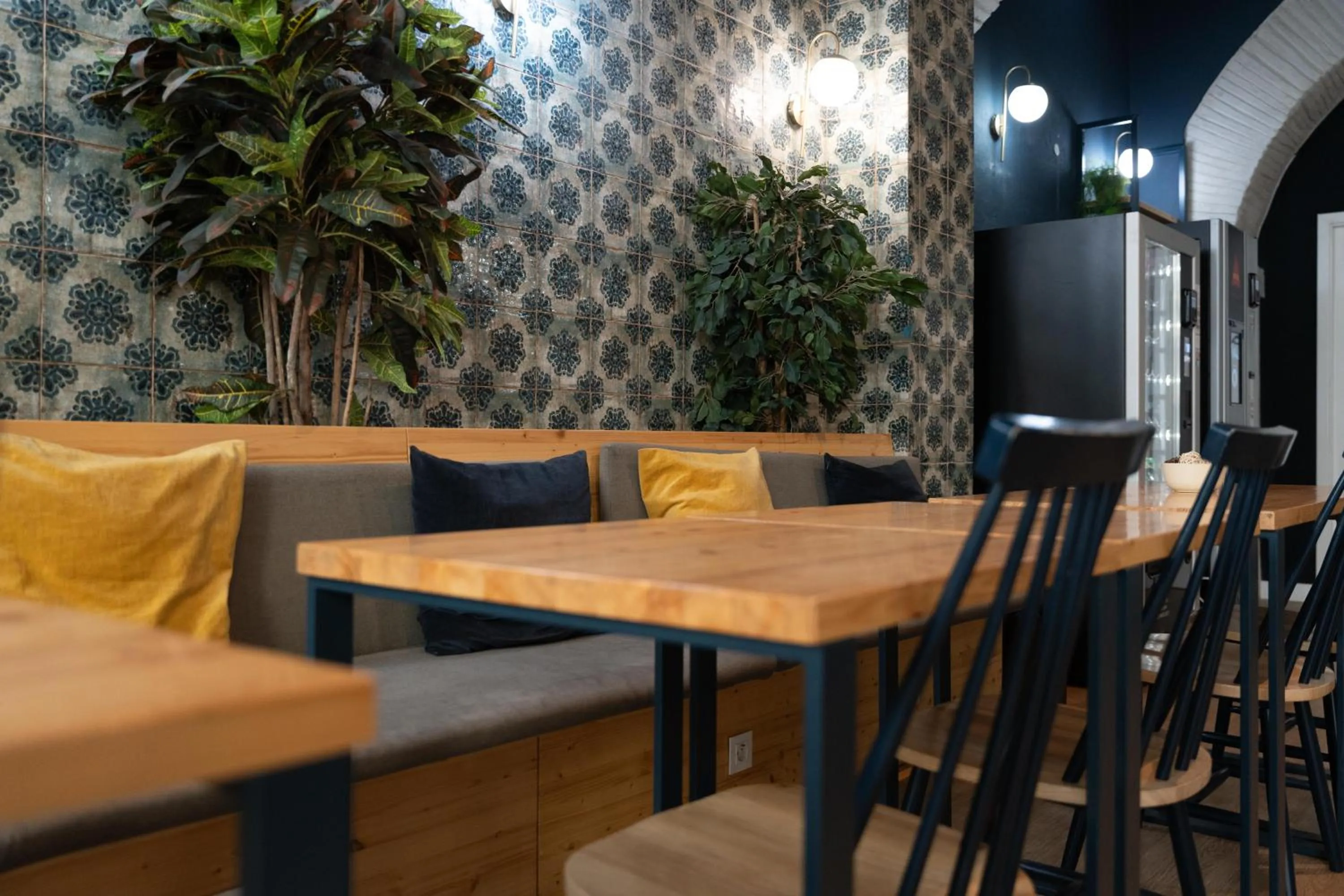 Seating area in The Central House Lisbon Baixa