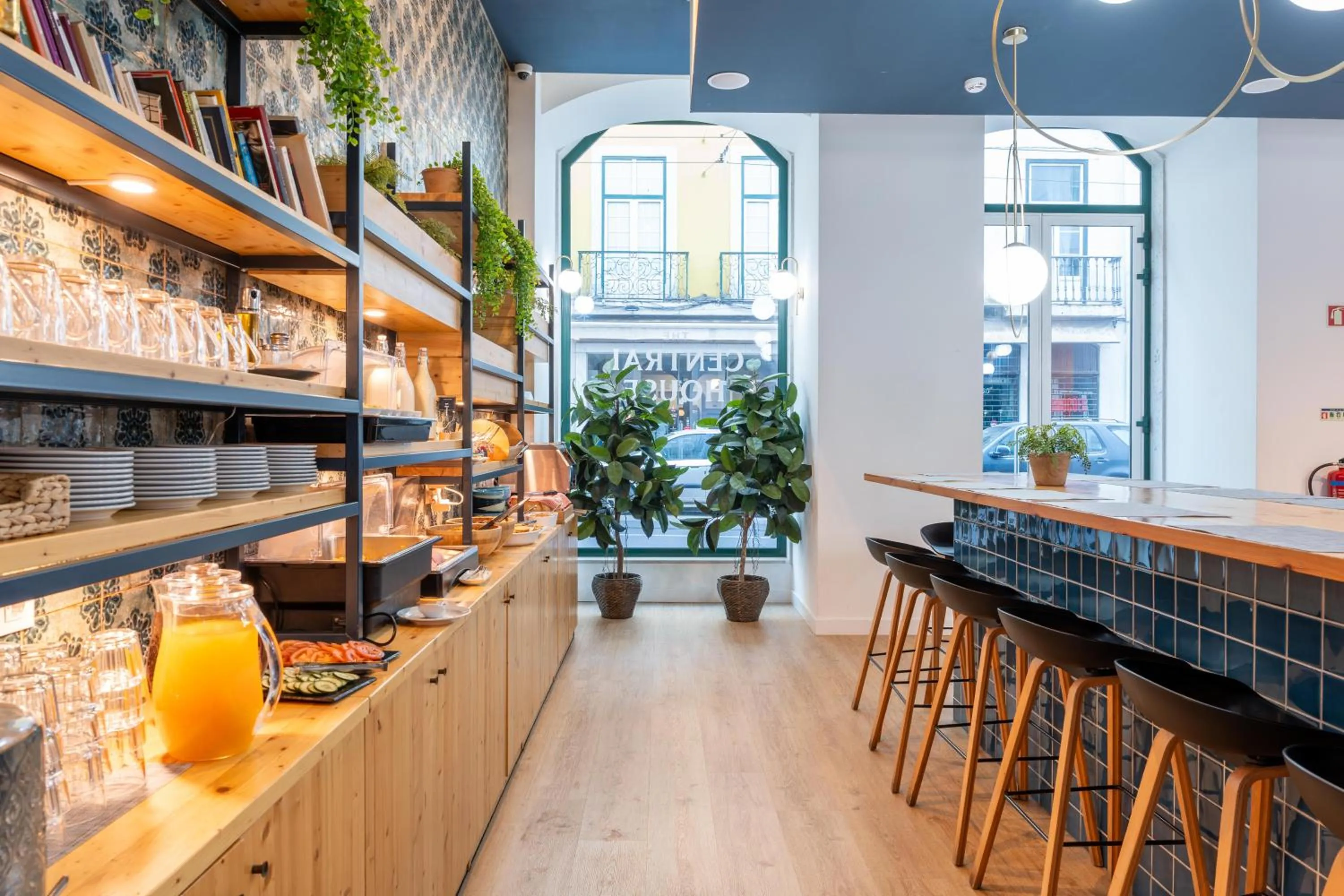 Buffet breakfast in The Central House Lisbon Baixa