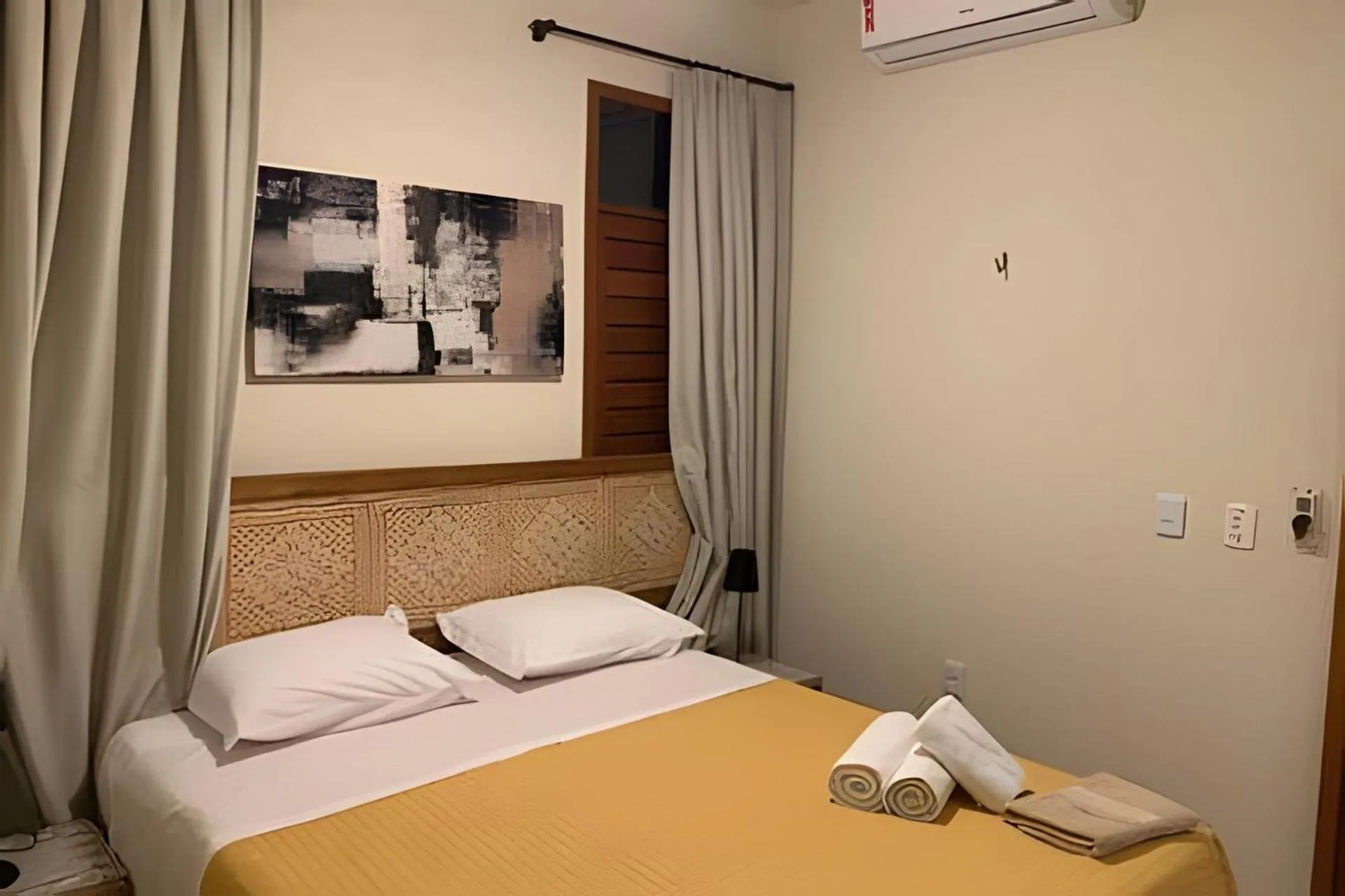 Bedroom, Bed in Cardeiro Flat