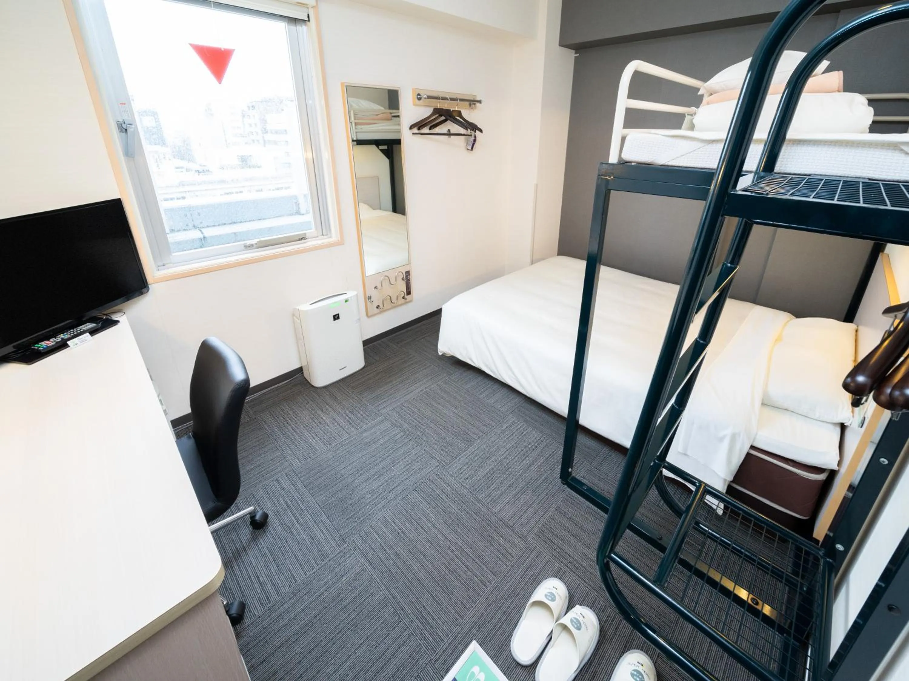 Bed in Super Hotel Tokyo Kameido