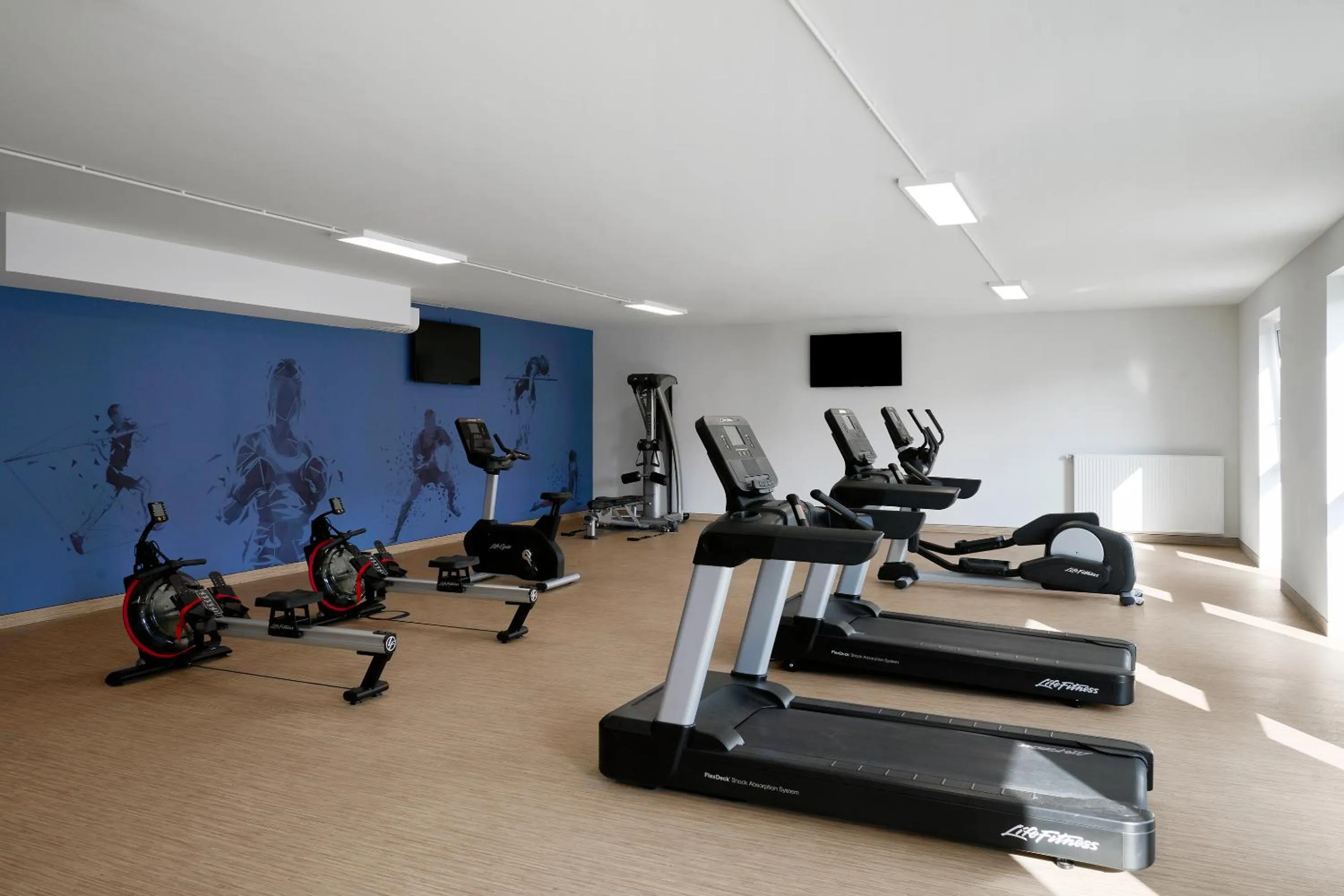 Fitness centre/facilities in Four Points Flex by Sheraton Bochum