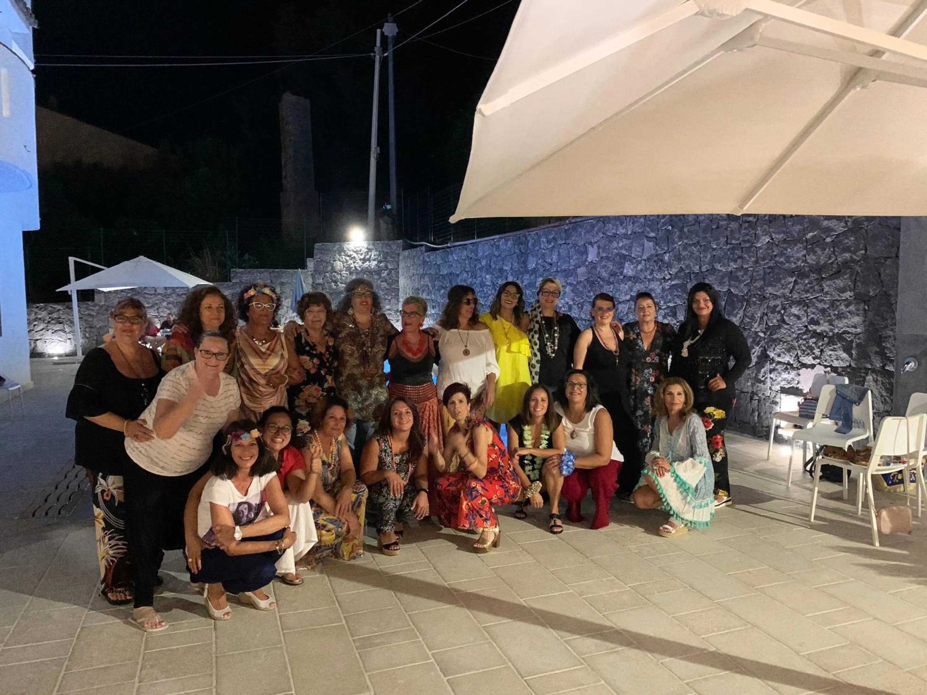 group of guests in Marty Luxury B&B