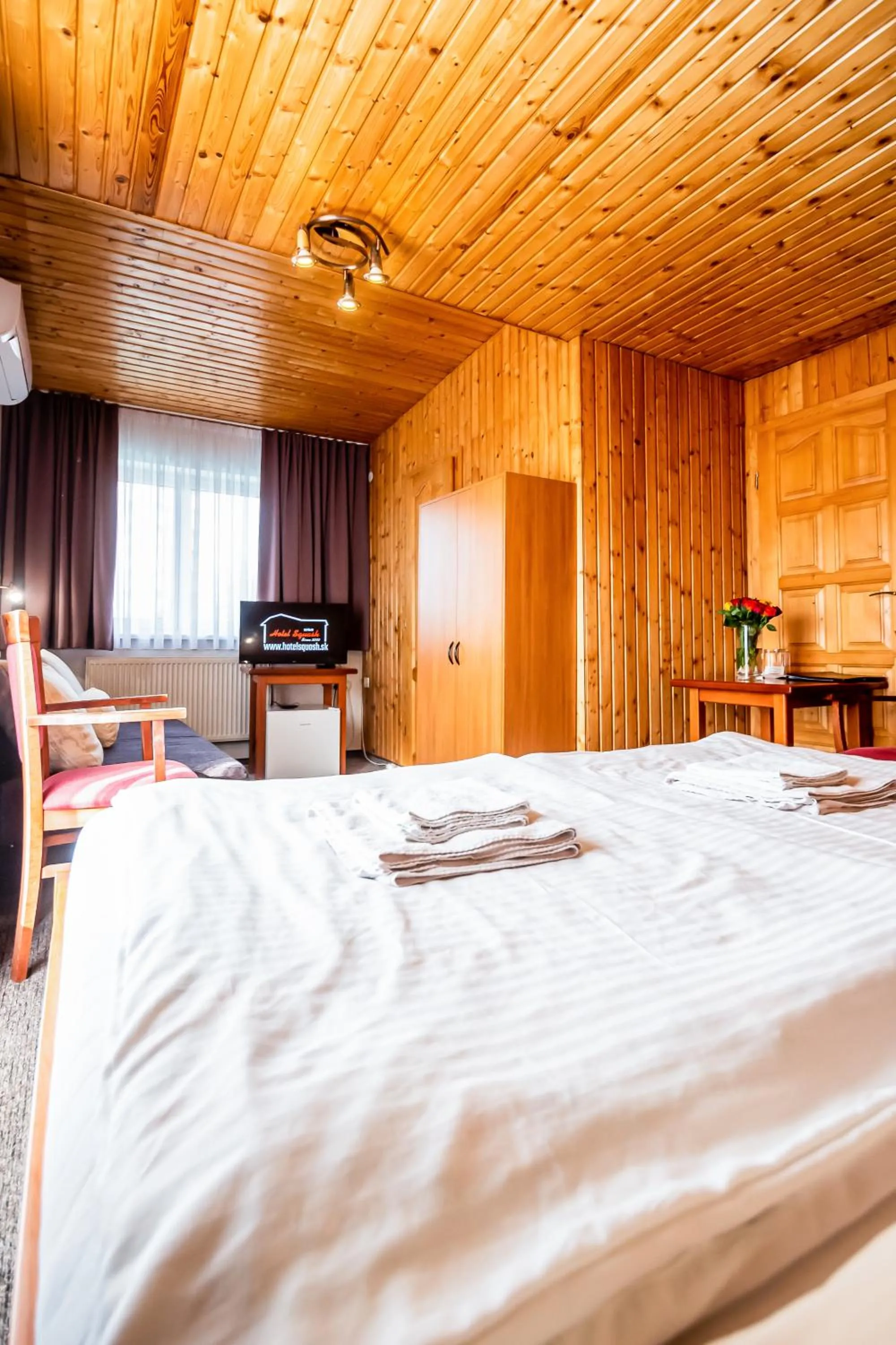 Bed in Hotel Squash Centrum