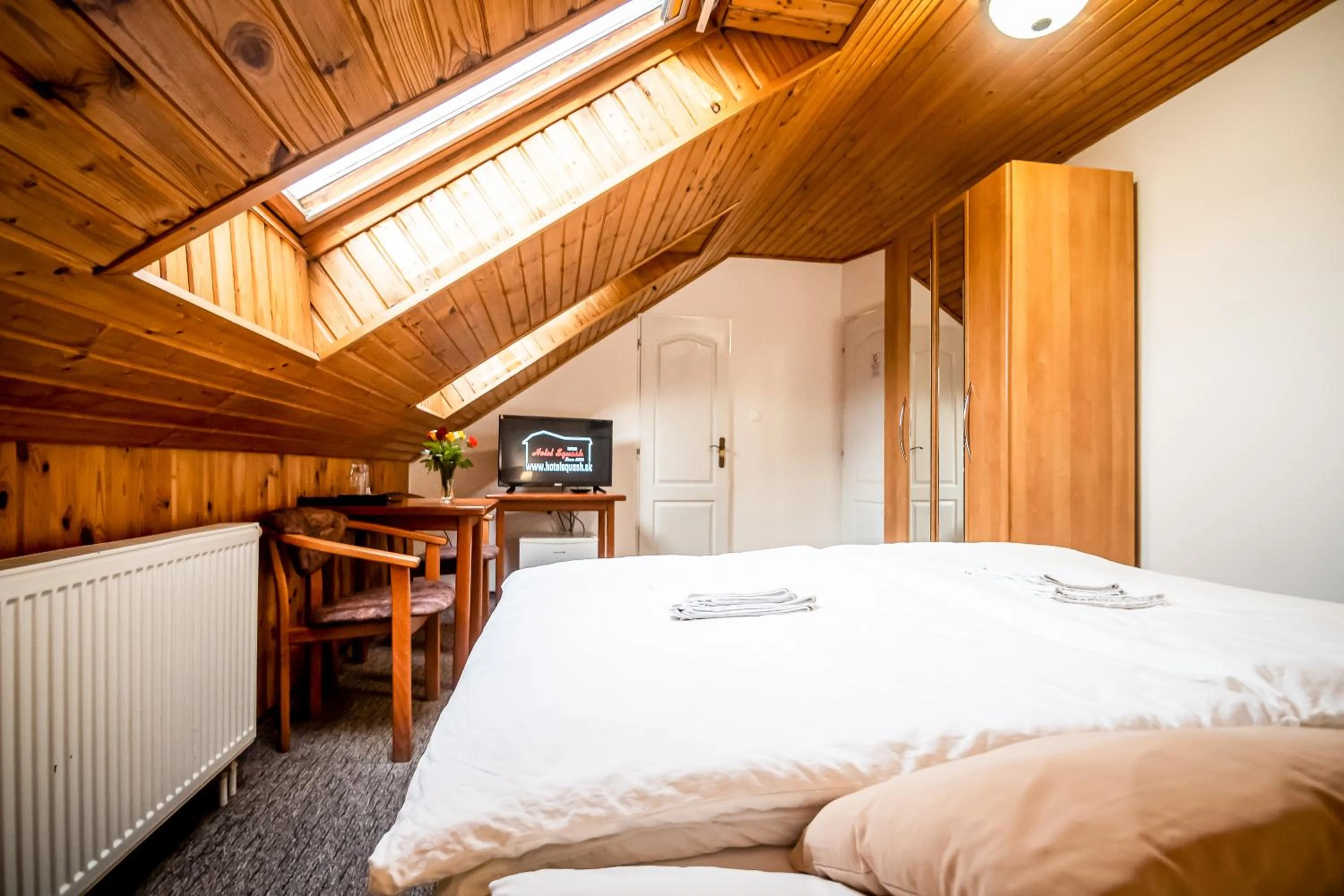 Bed in Hotel Squash Centrum