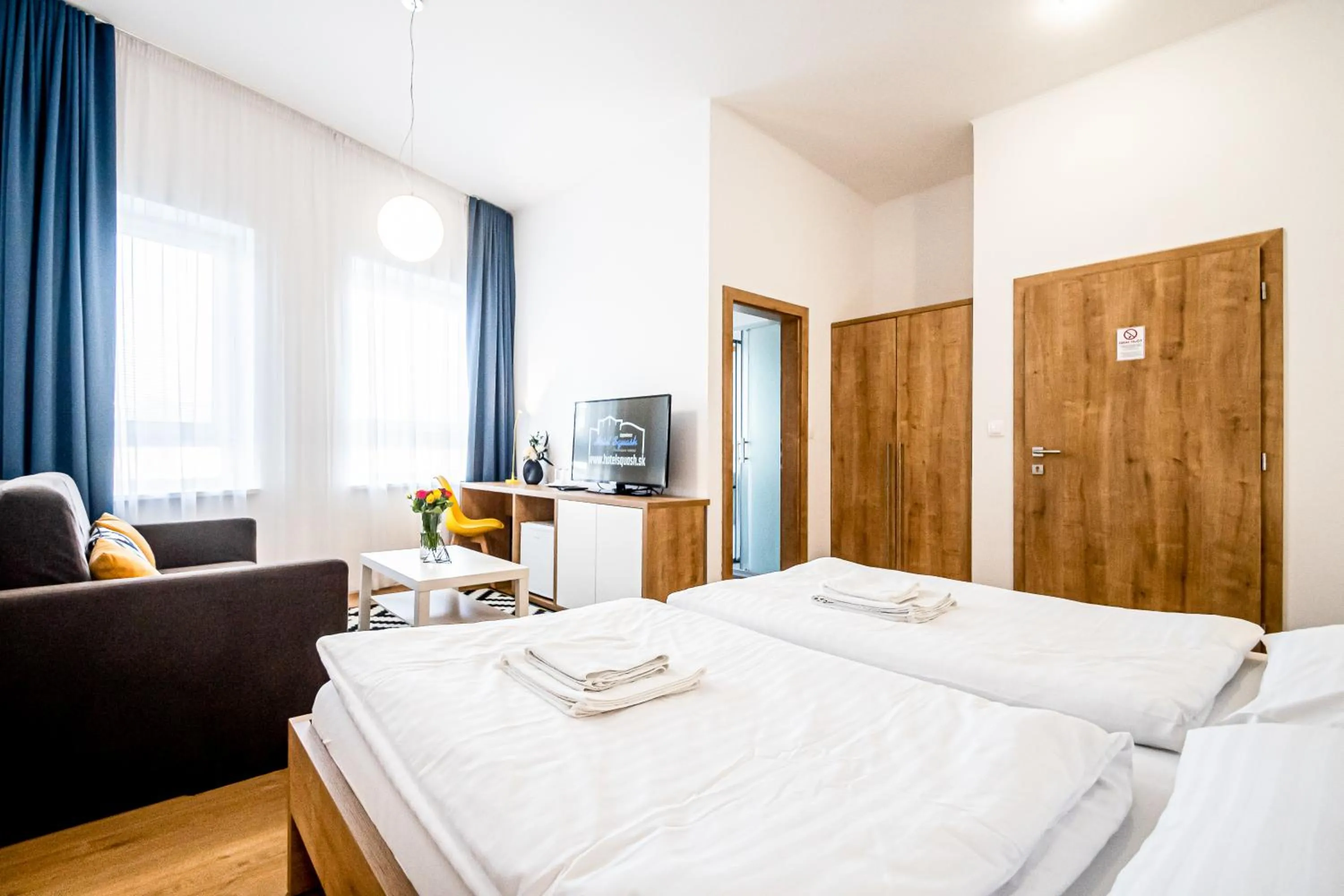 Bed in Hotel Squash Centrum