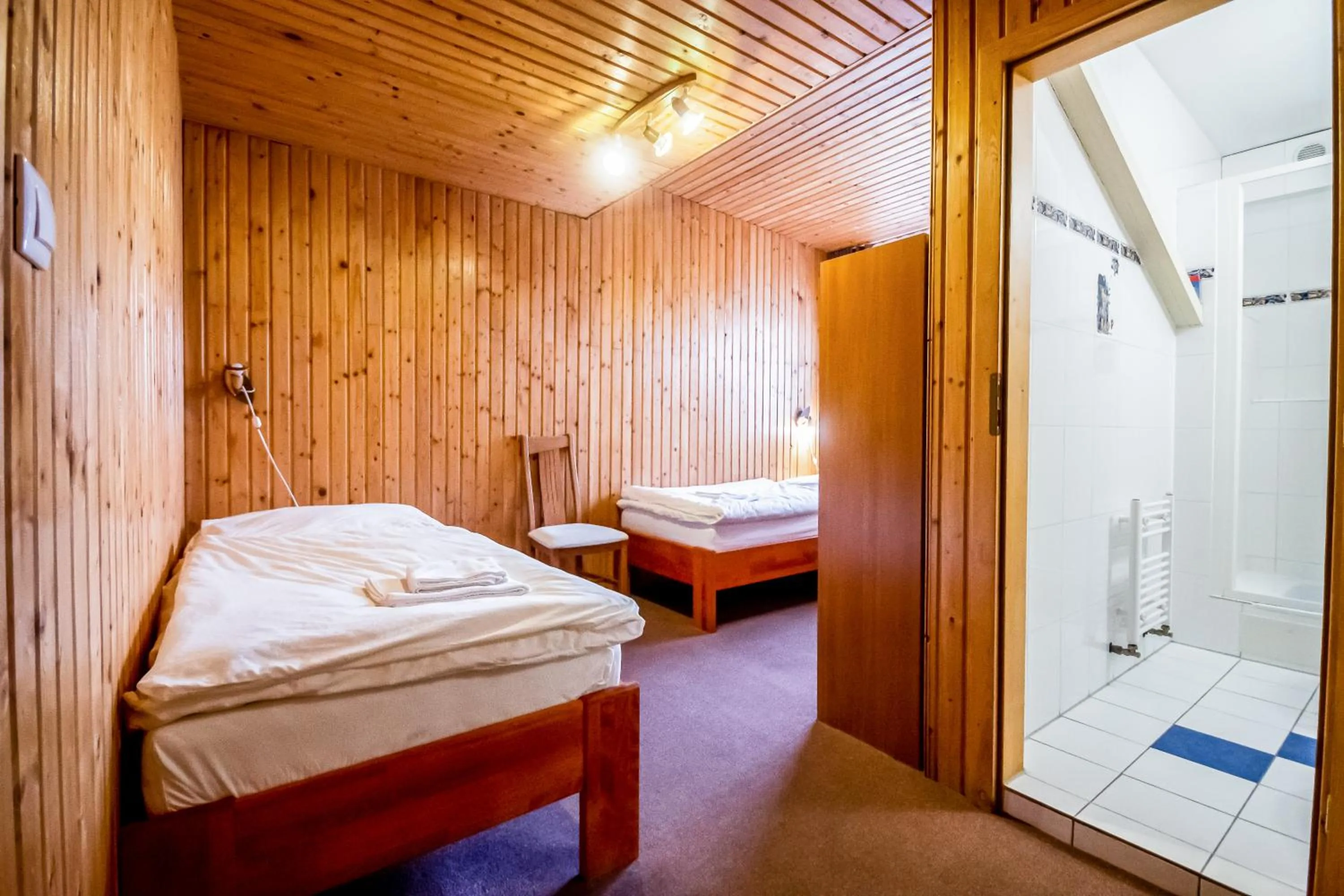 Bed in Hotel Squash Centrum