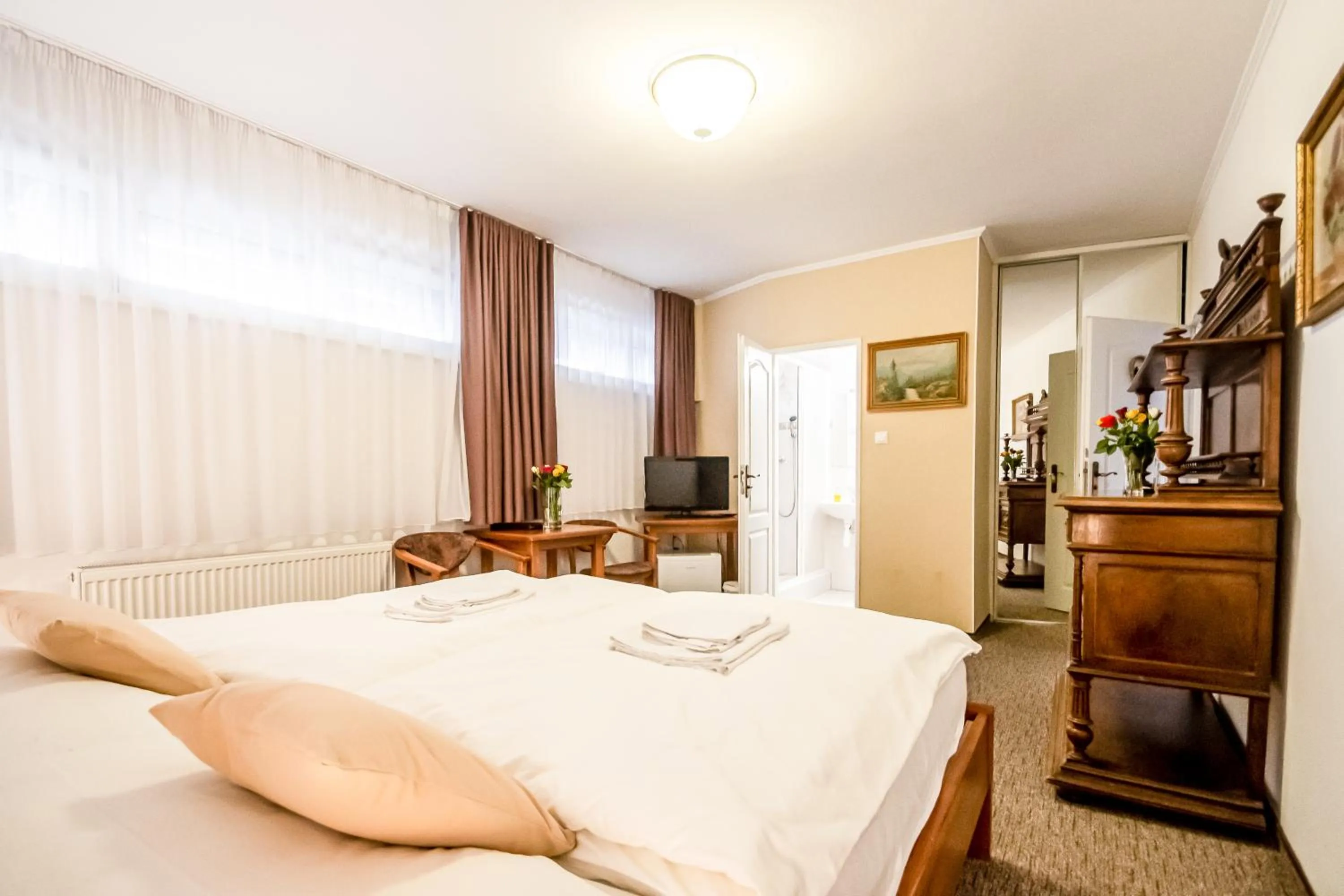 Bed in Hotel Squash Centrum