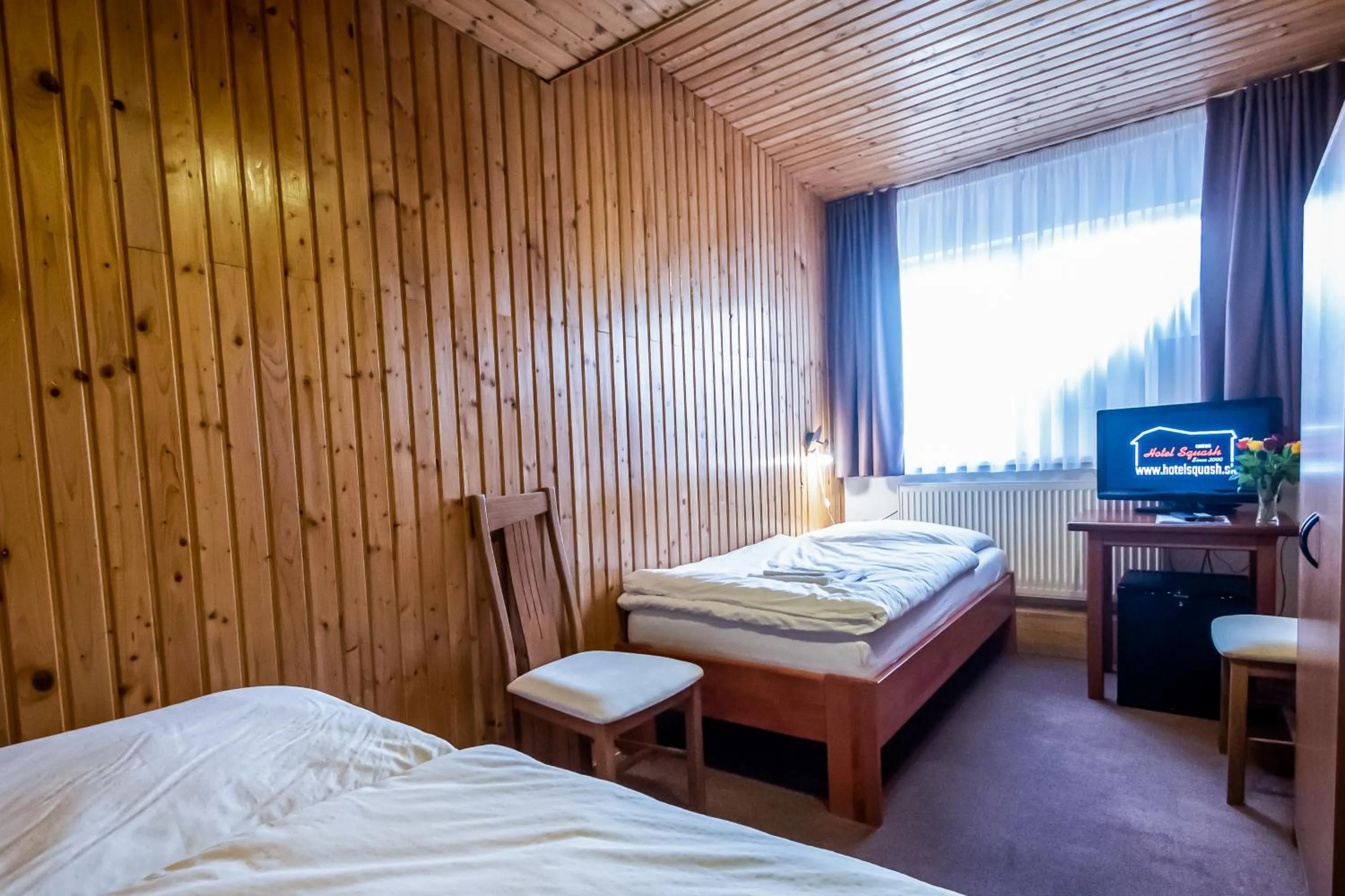 Bed in Hotel Squash Centrum