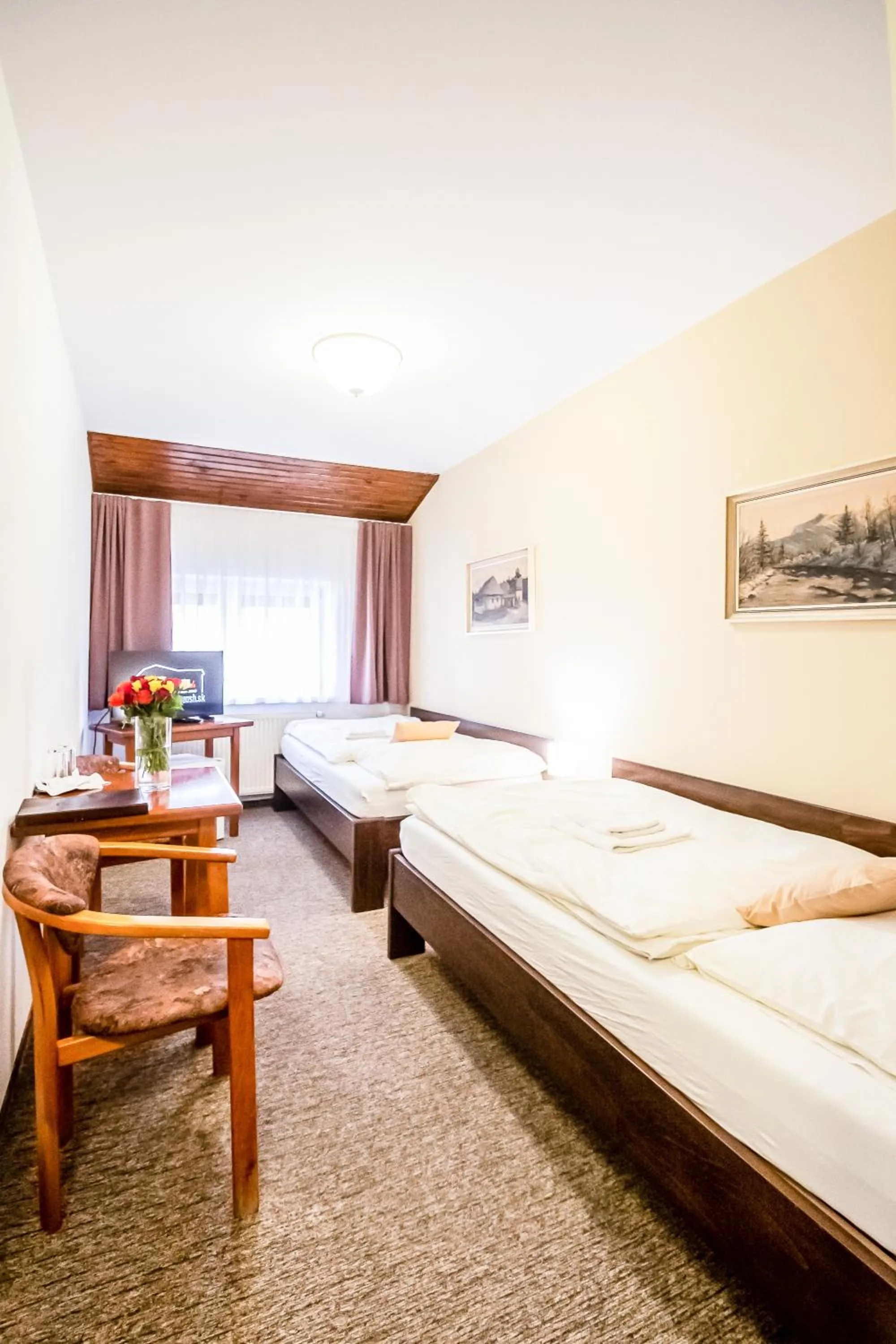 Bed in Hotel Squash Centrum