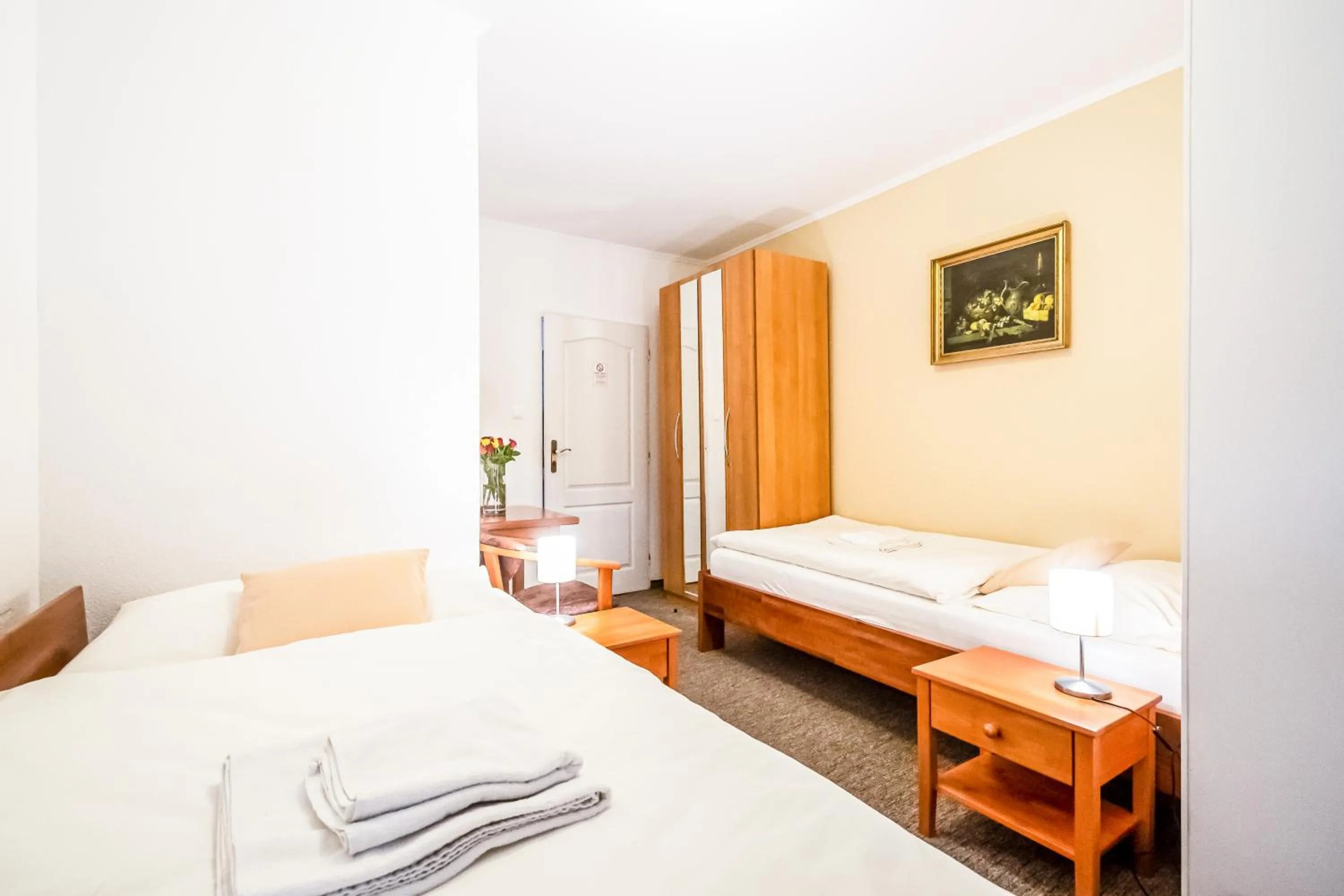 Bed in Hotel Squash Centrum