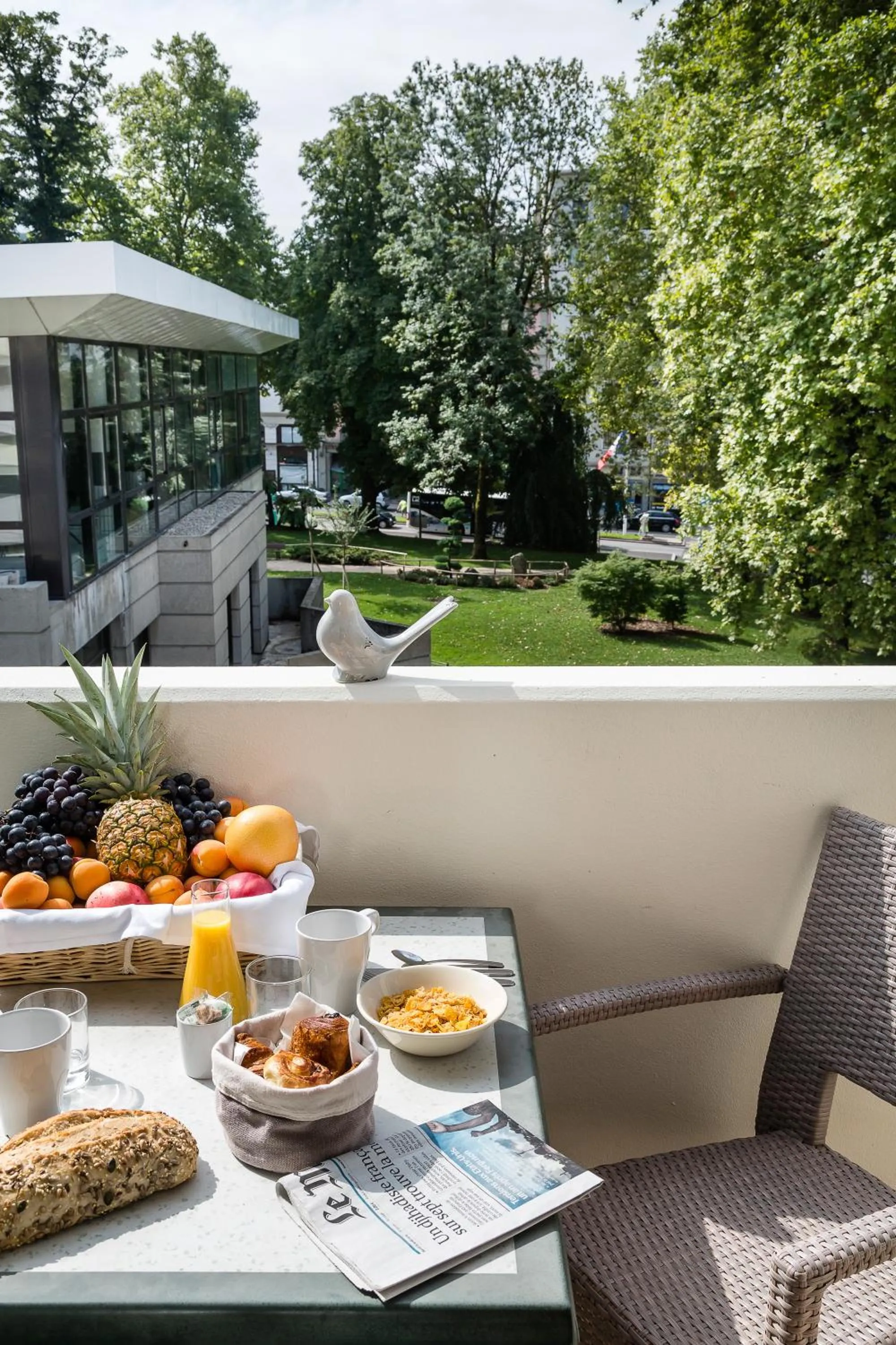 Balcony/Terrace in Les Loges du Park