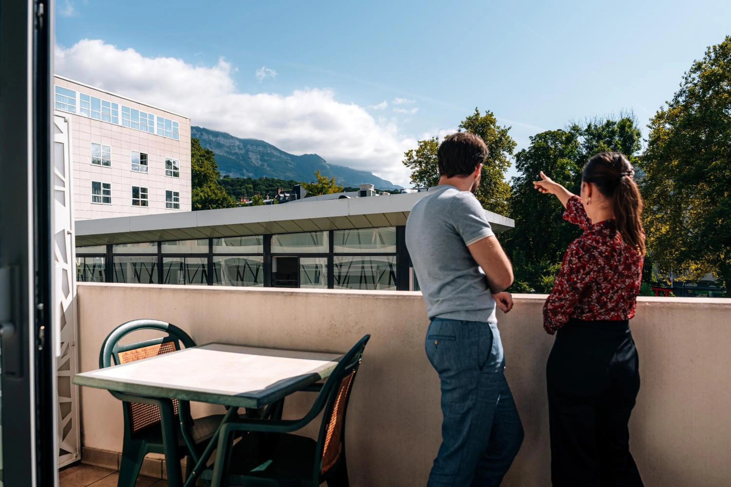 Balcony/Terrace in Les Loges du Park