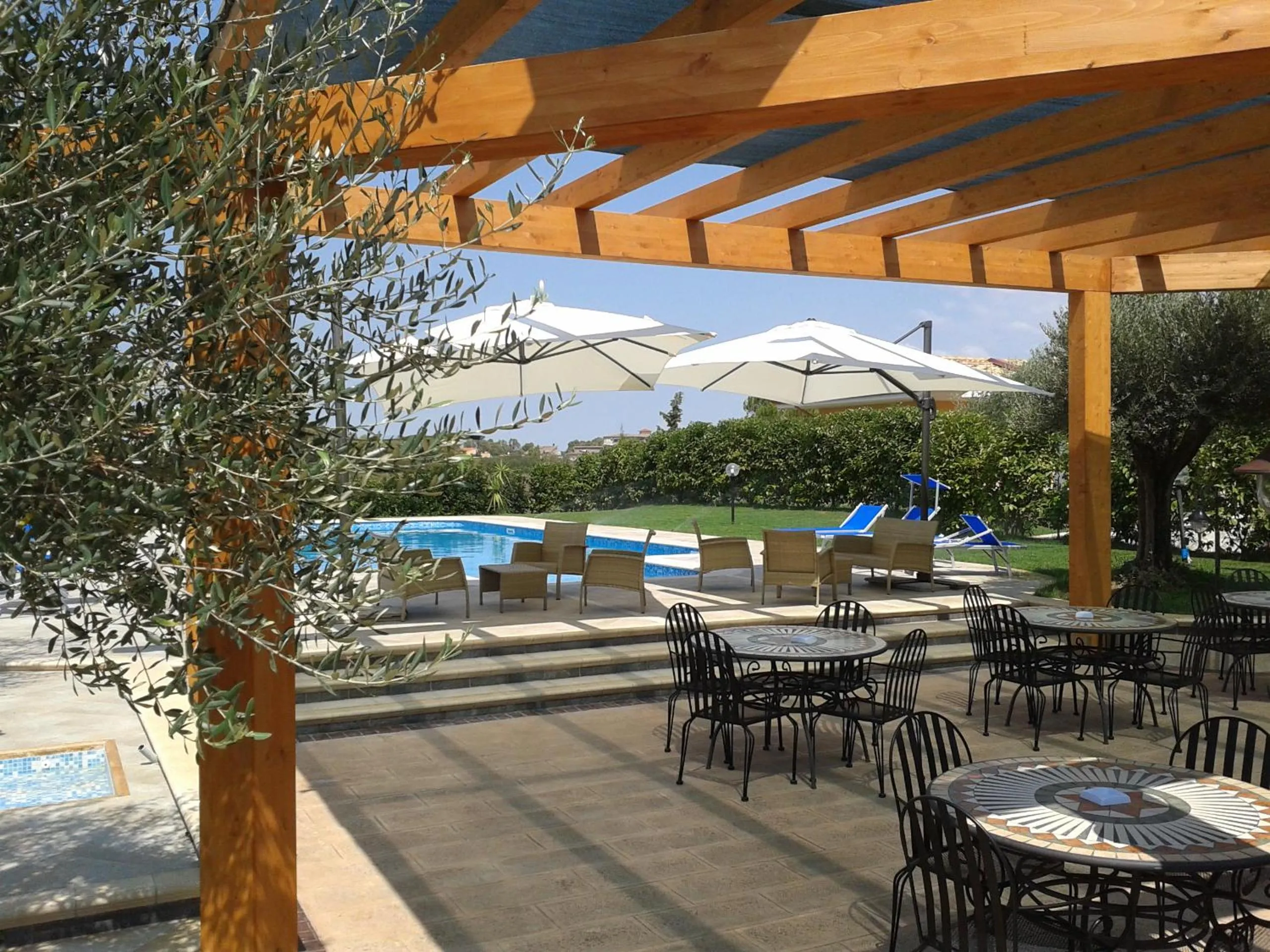 Area and facilities in Hotel Villa Aurora