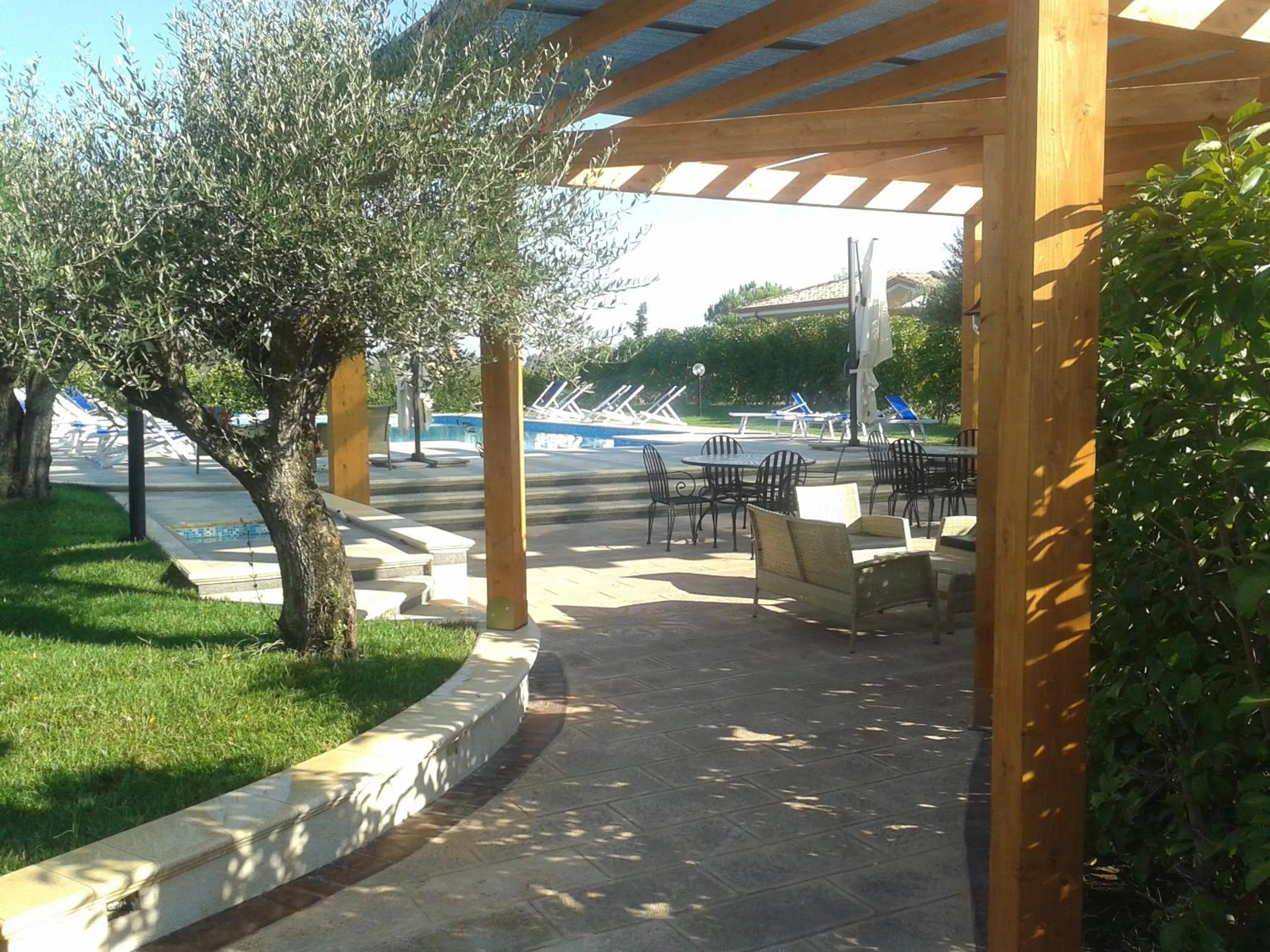 Garden in Hotel Villa Aurora